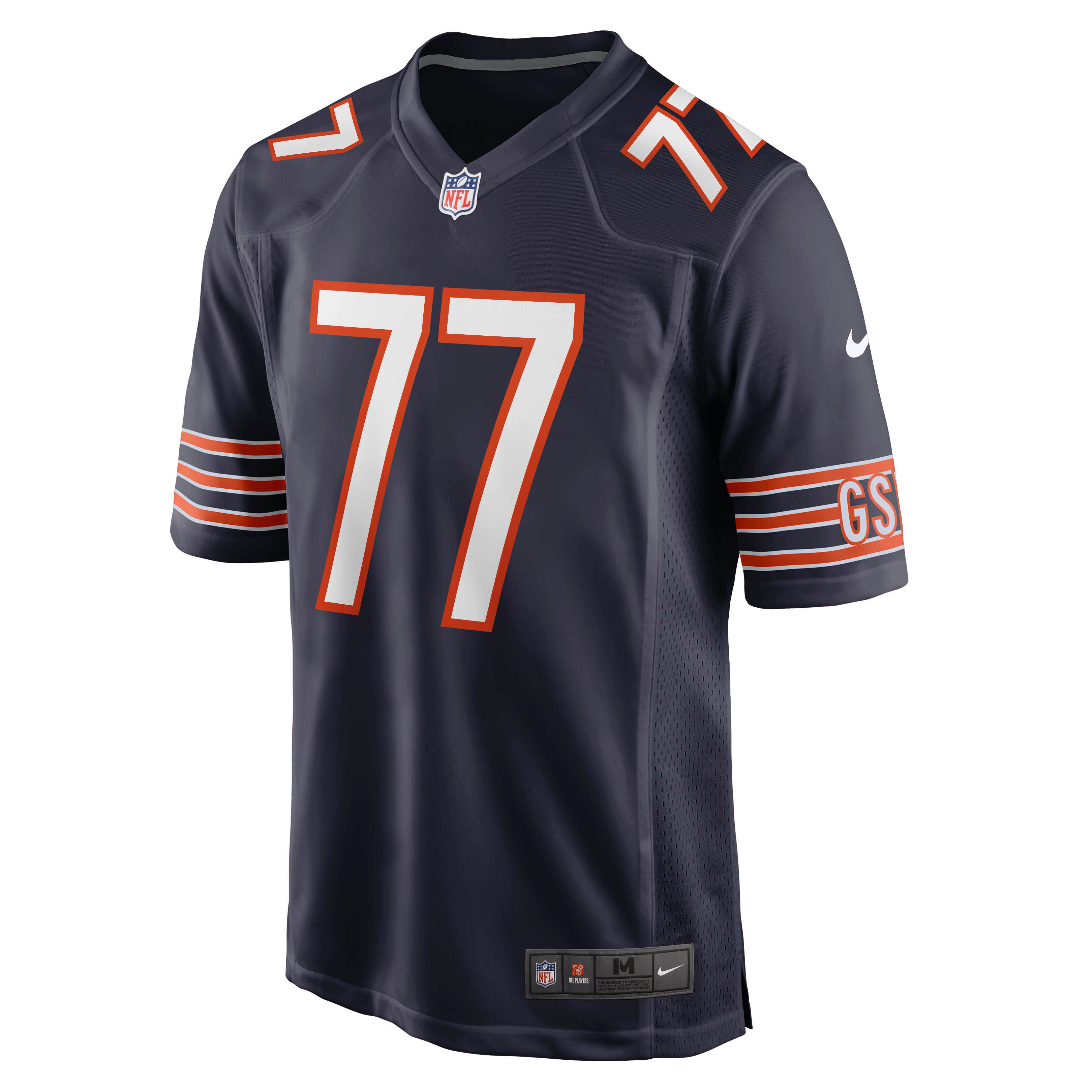 Red Grange Chicago Bears Nike Retired Player Jersey – Navy Clowdercats