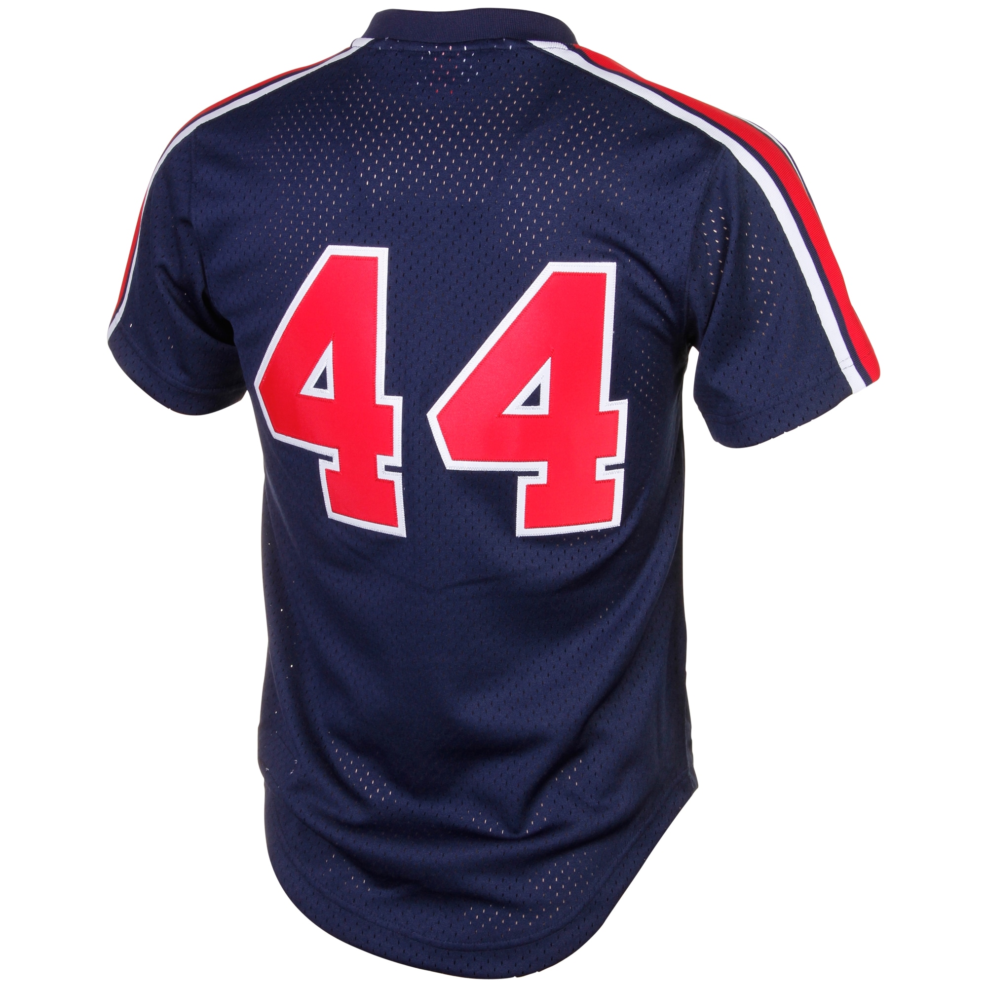 Reggie Jackson California Angels Mitchell & Ness Cooperstown Mesh Batting Practice Jersey – Navy