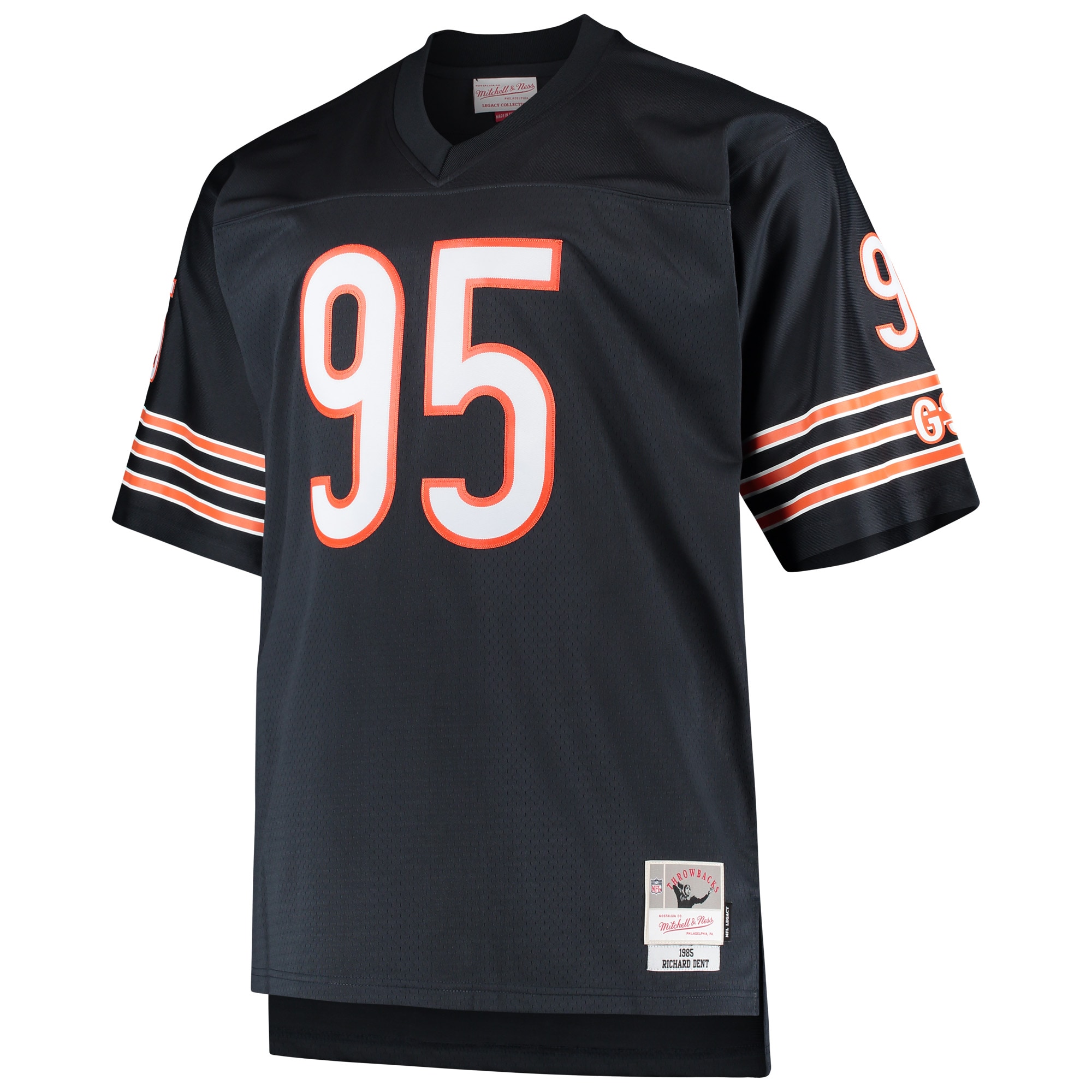 Richard Dent Chicago Bears Mitchell & Ness Big & Tall 1985 Retired Player Replica Jersey – Navy Clowdercats