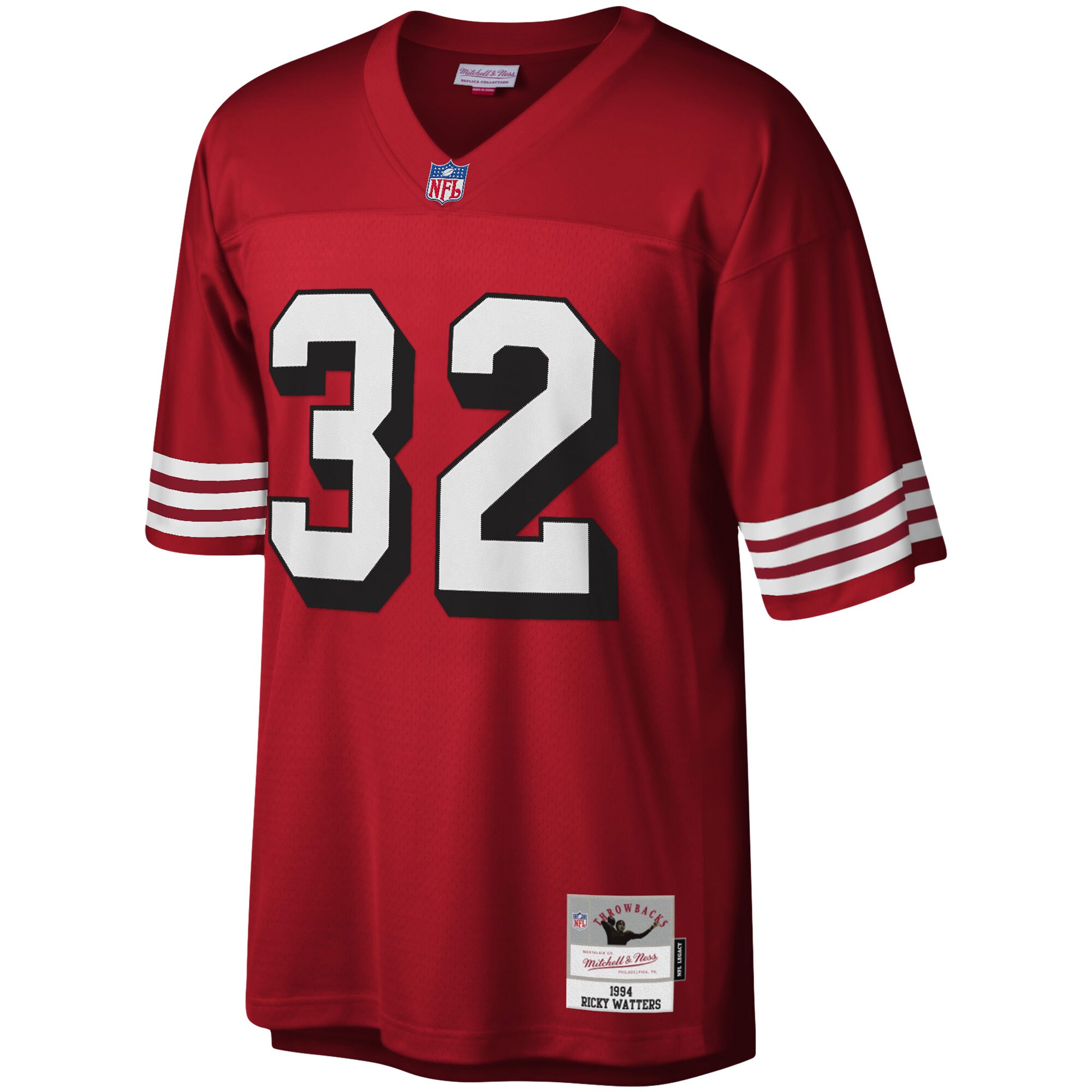 Ricky Watters San Francisco 49ers Mitchell & Ness Legacy Replica Jersey – Scarlet Clowdercats