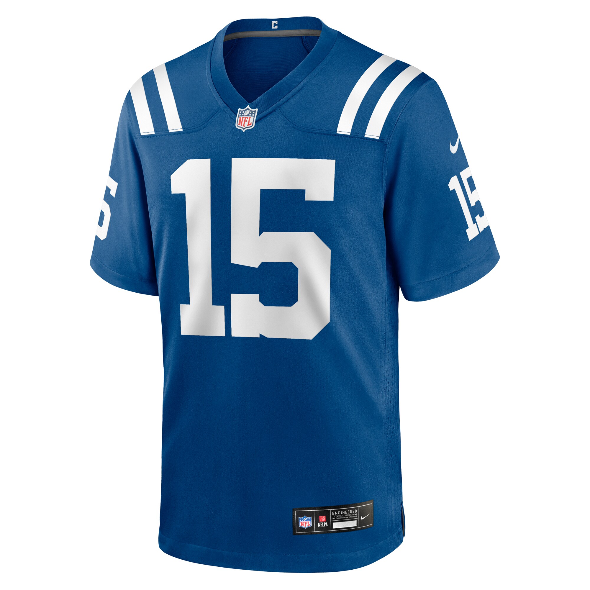 Riley Leonard Indianapolis Colts Nike Team Game Jersey – Royal Clowdercats