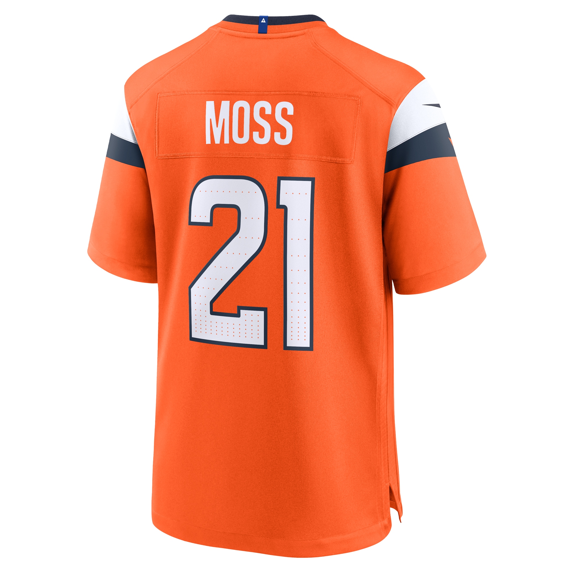 Riley Moss Denver Broncos Nike Team Game Jersey – Orange Clowdercats