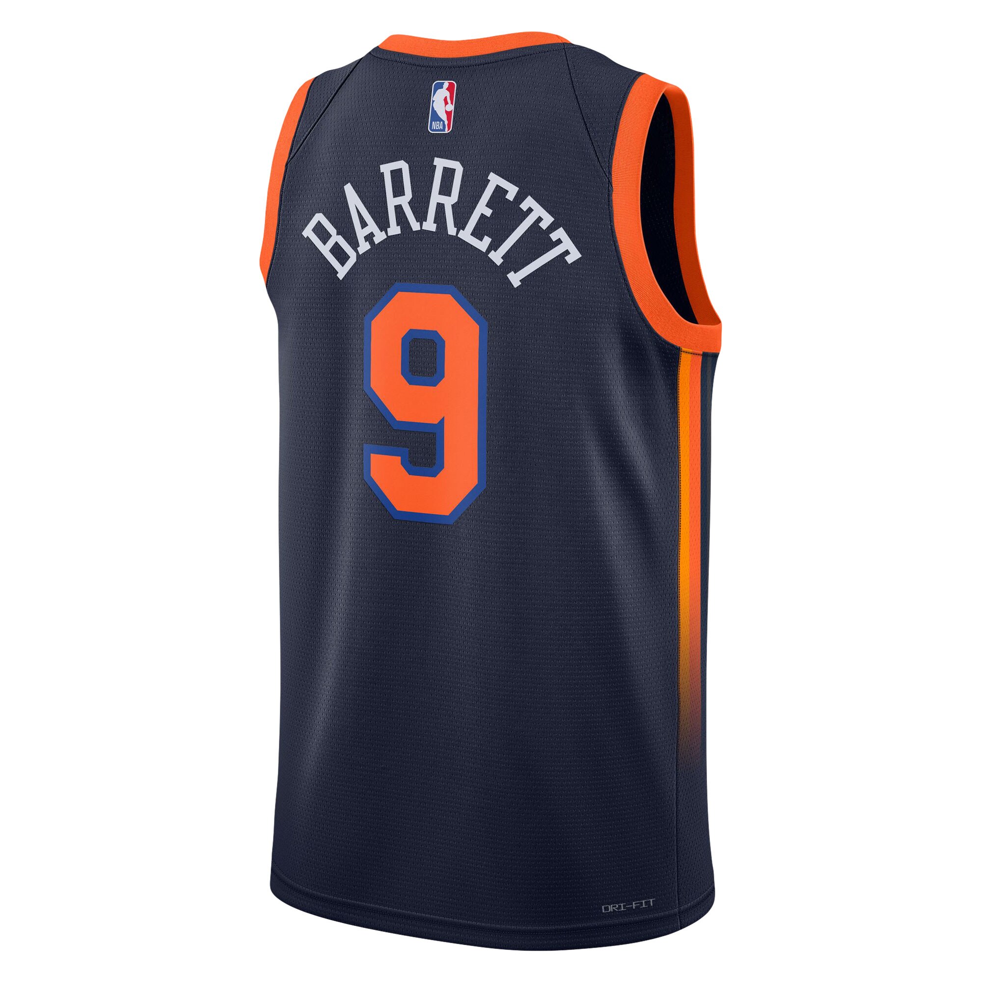 RJ Barrett New York Knicks Jordan Brand Unisex Swingman Jersey – Statement Edition – Navy Clowdercats