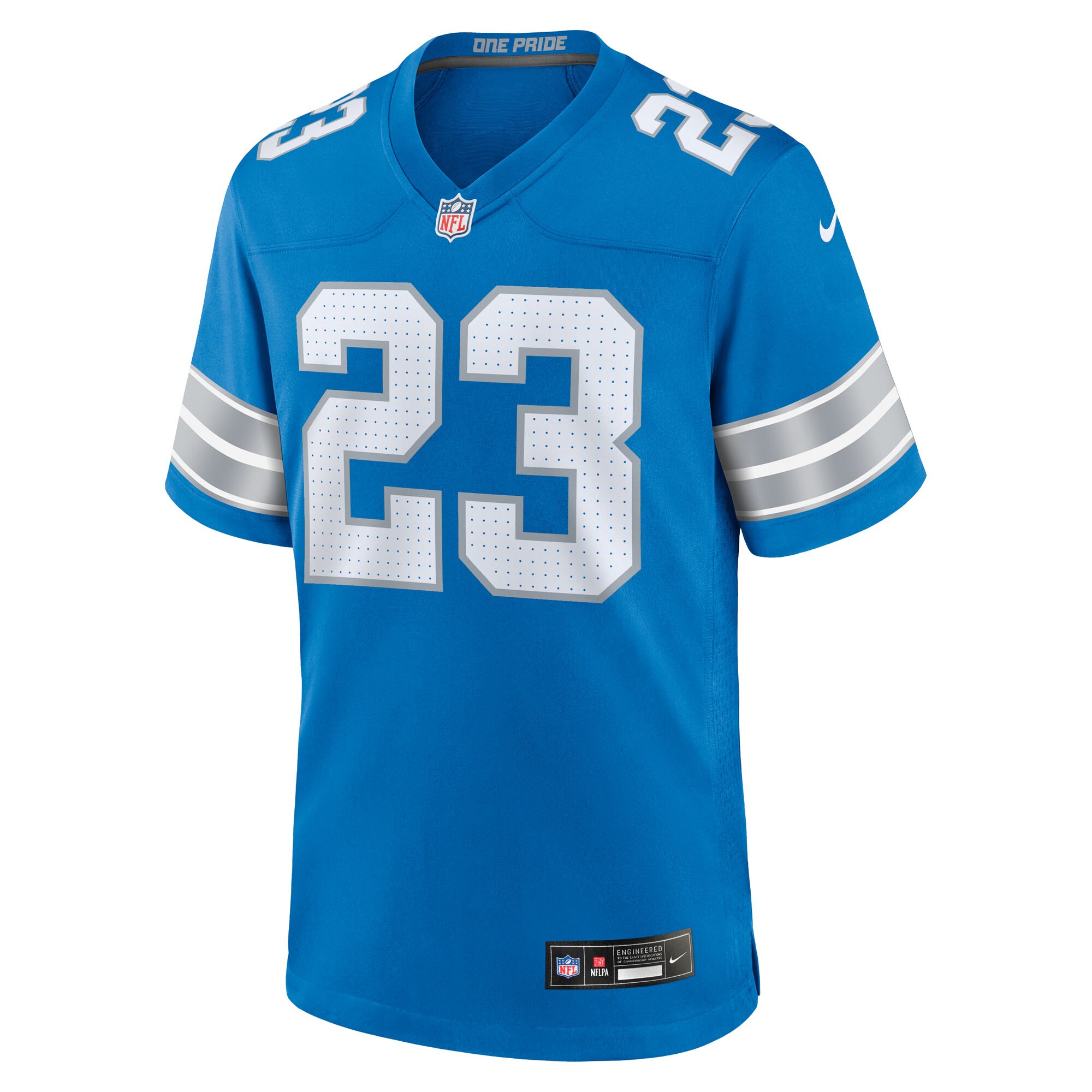 Rock Ya-Sin Detroit Lions Nike Team Game Jersey – Blue Clowdercats