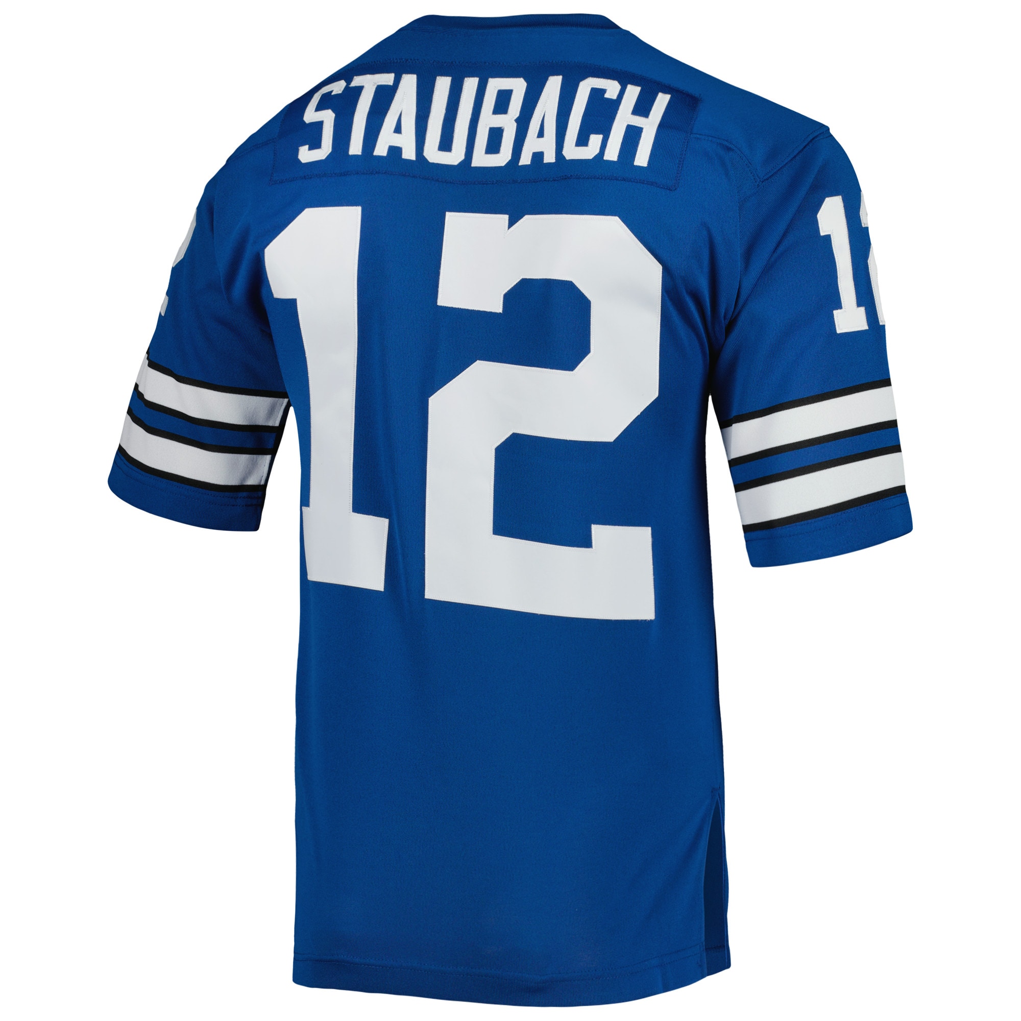 Roger Staubach Dallas Cowboys 1971 Mitchell & Ness Authentic Throwback Retired Player Jersey – Royal Clowdercats