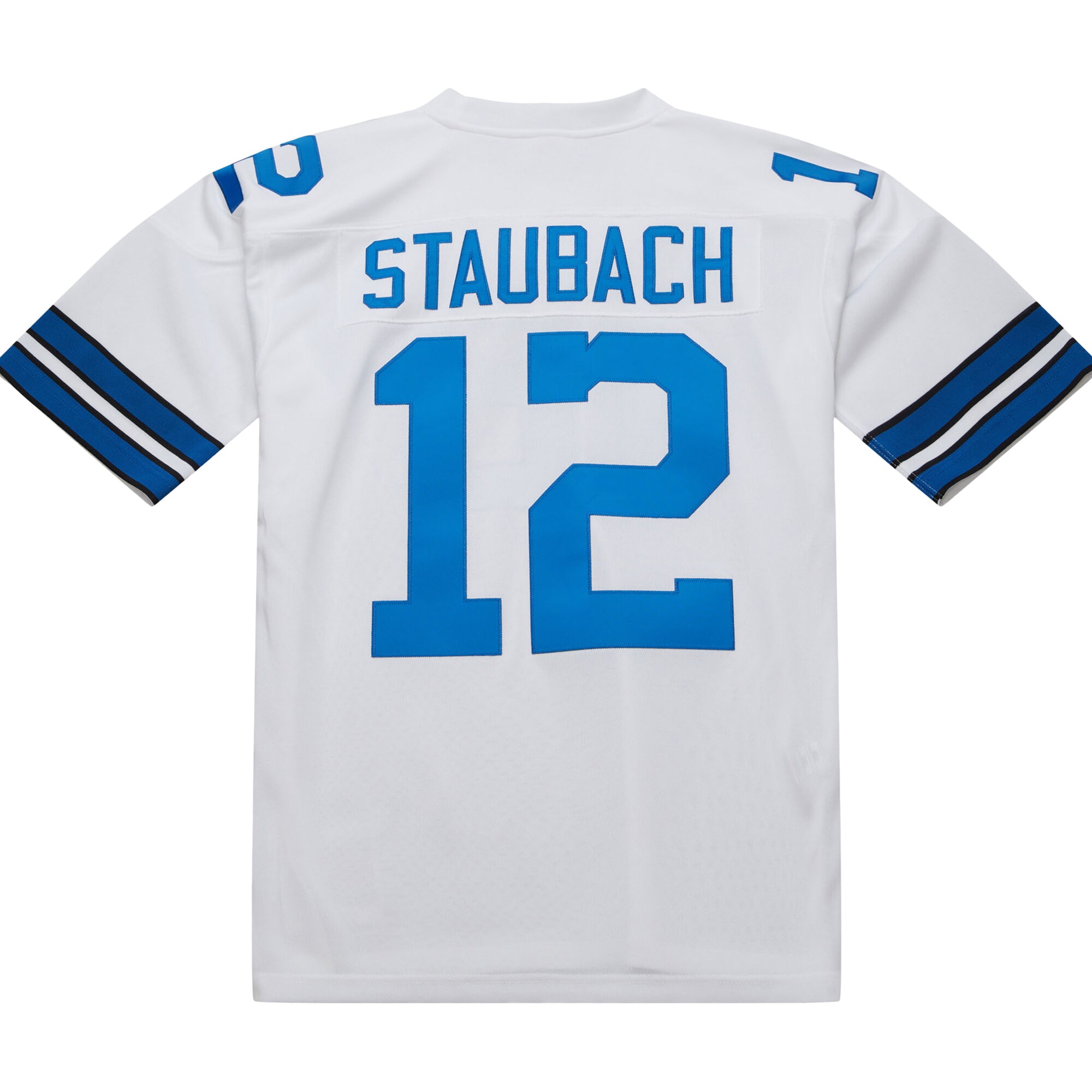 Roger Staubach Dallas Cowboys 1975 Mitchell & Ness Authentic Throwback Retired Player Jersey – White Clowdercats