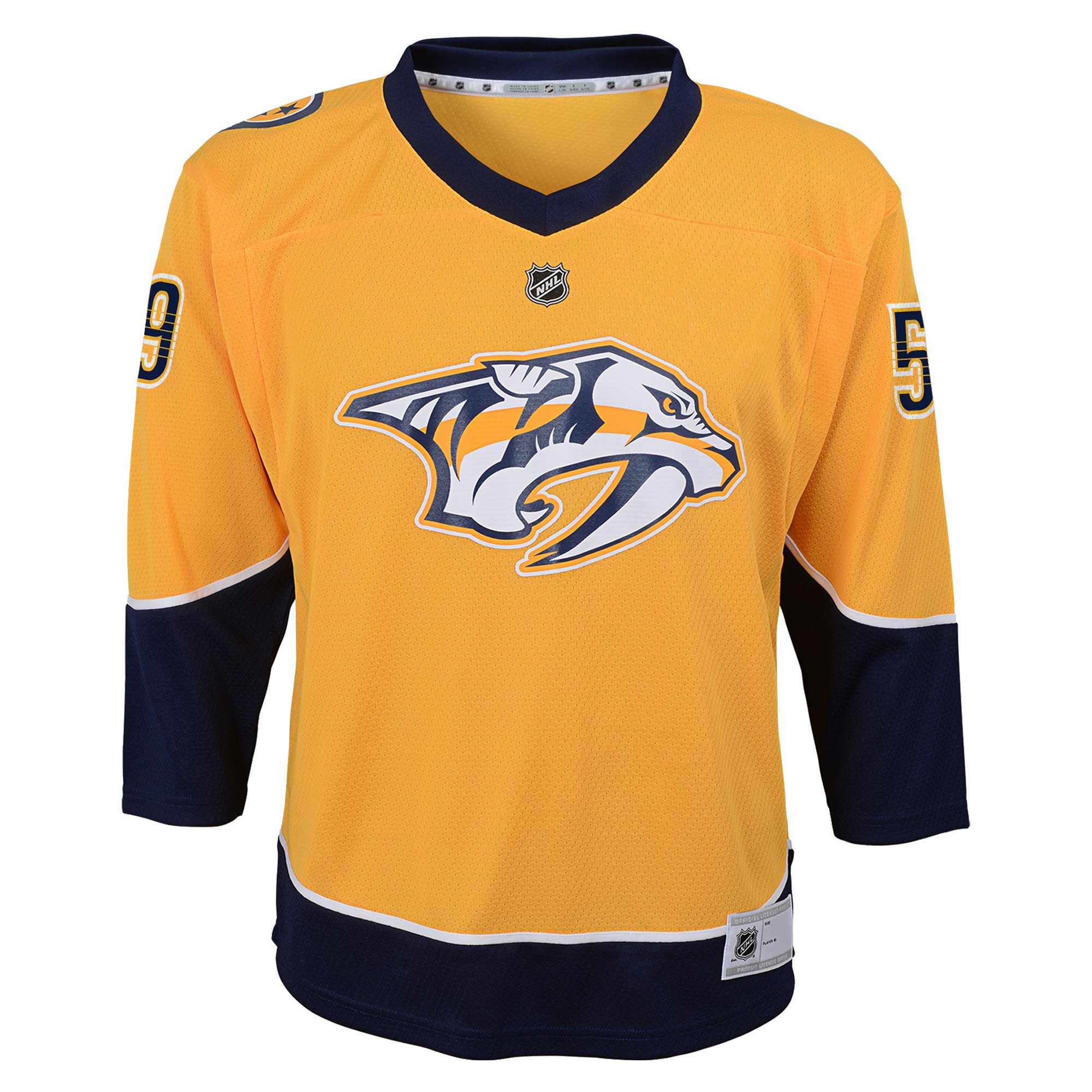 Roman Josi Nashville Predators Youth Home Replica Player Jersey – Gold Clowdercats