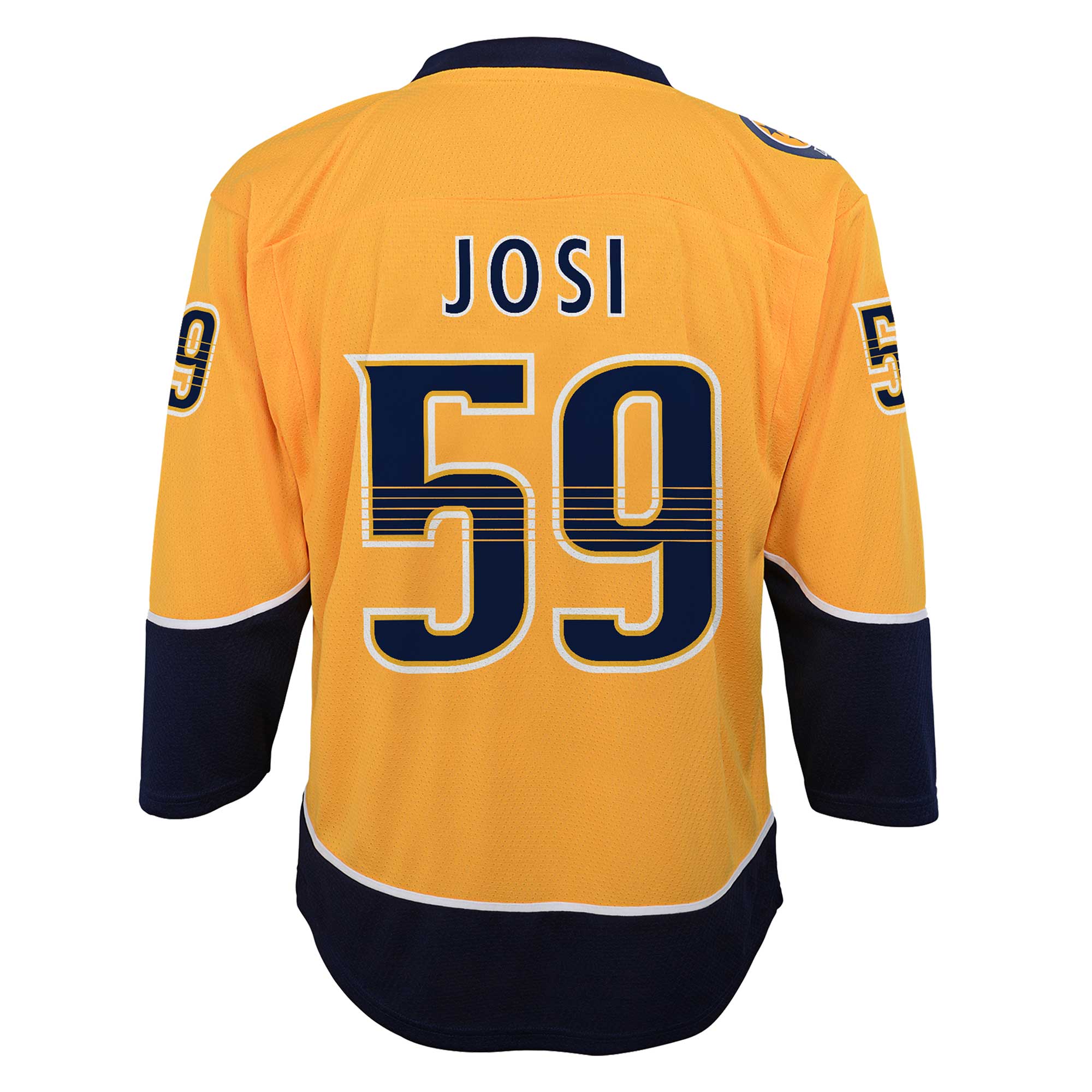 Roman Josi Nashville Predators Youth Home Replica Player Jersey – Gold Clowdercats