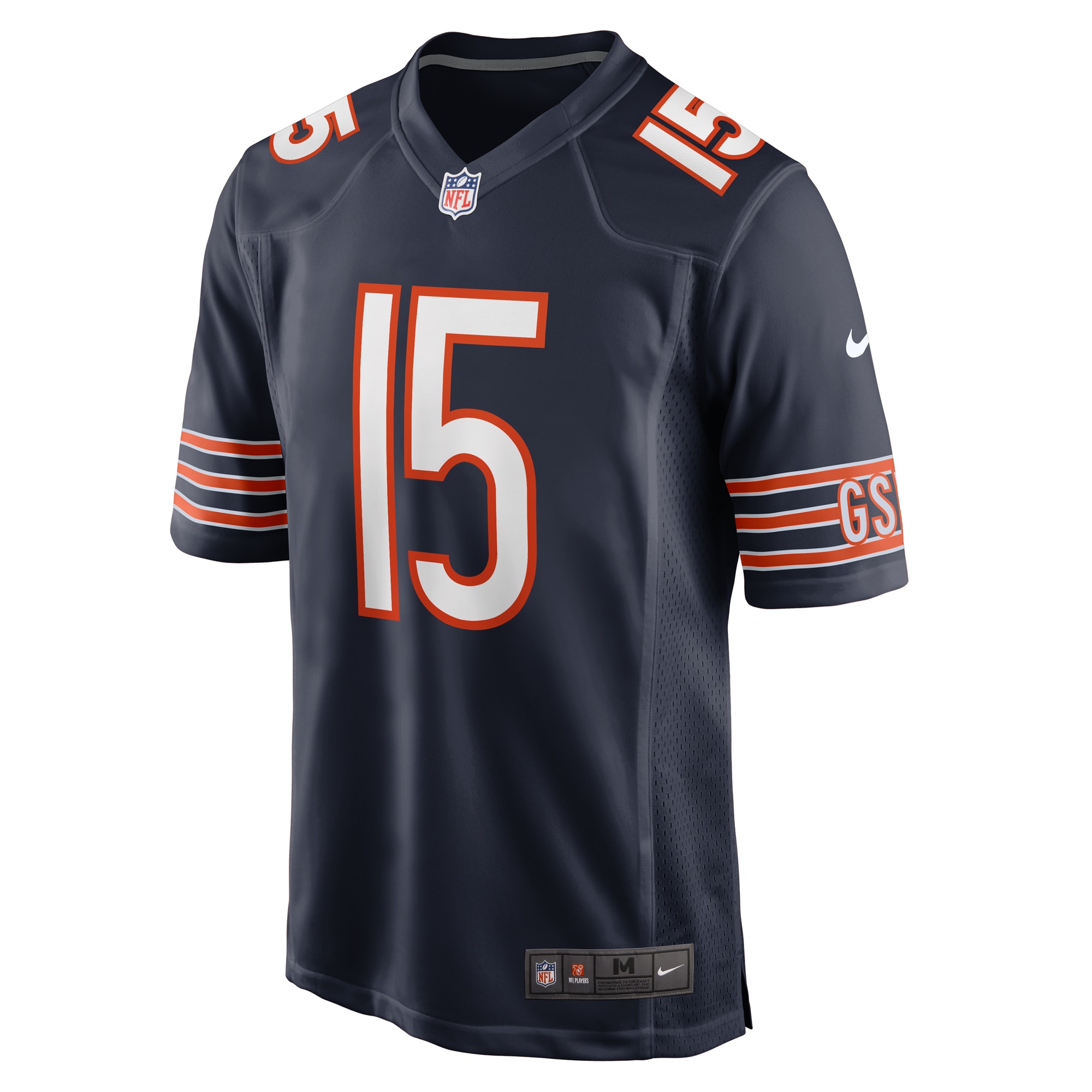 Rome Odunze Chicago Bears Nike Player Game Jersey – Navy Clowdercats