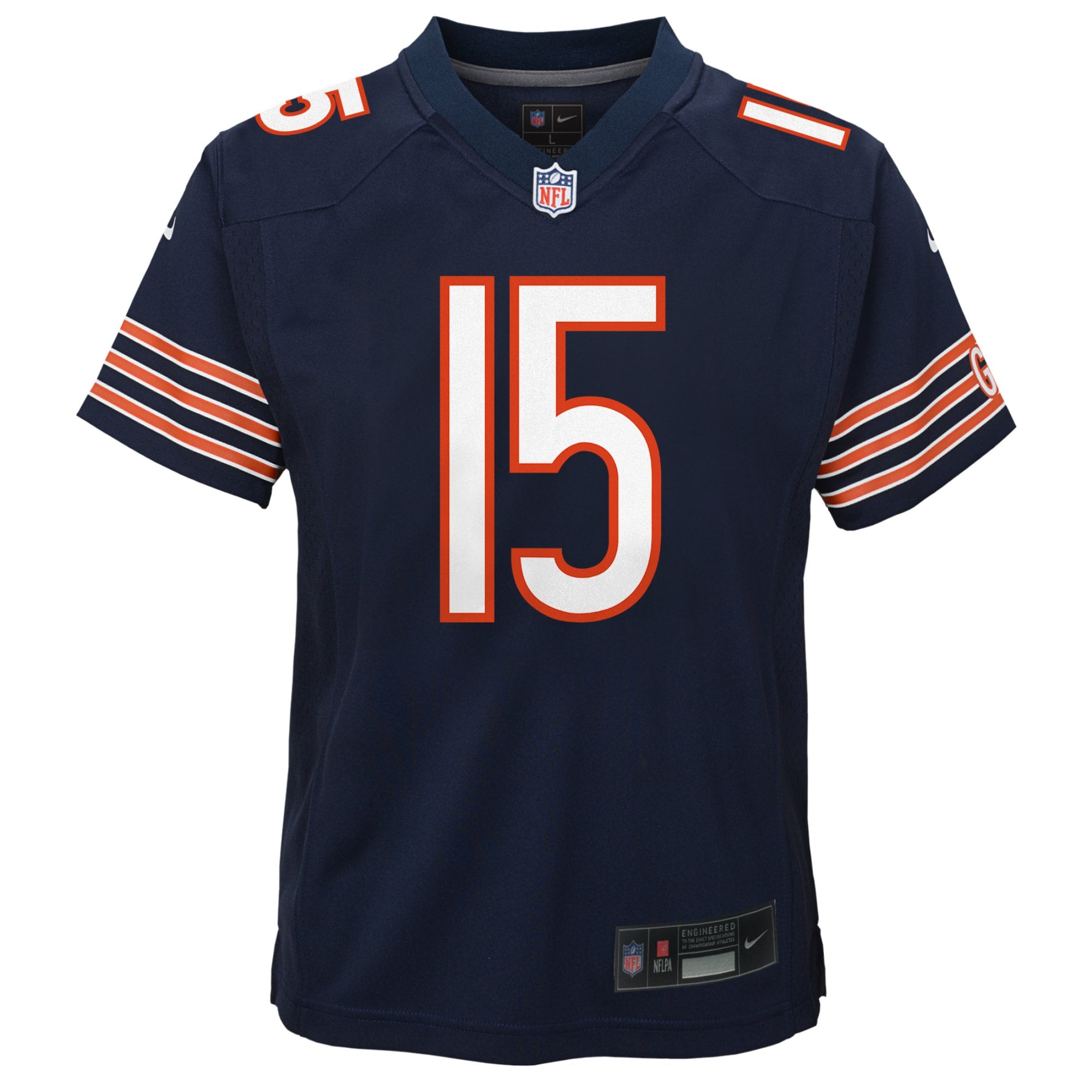 Rome Odunze Chicago Bears Nike Youth Game Jersey – Navy Clowdercats