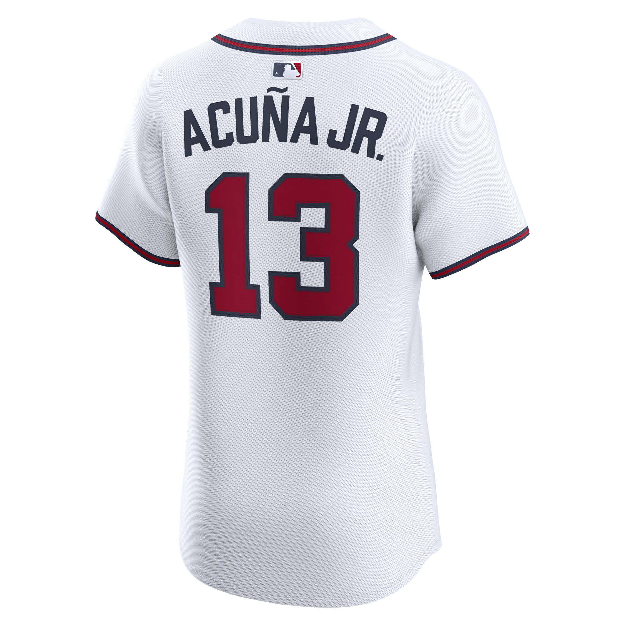 Ronald Acuña Jr. Atlanta Braves Nike Home Elite Player Jersey – White