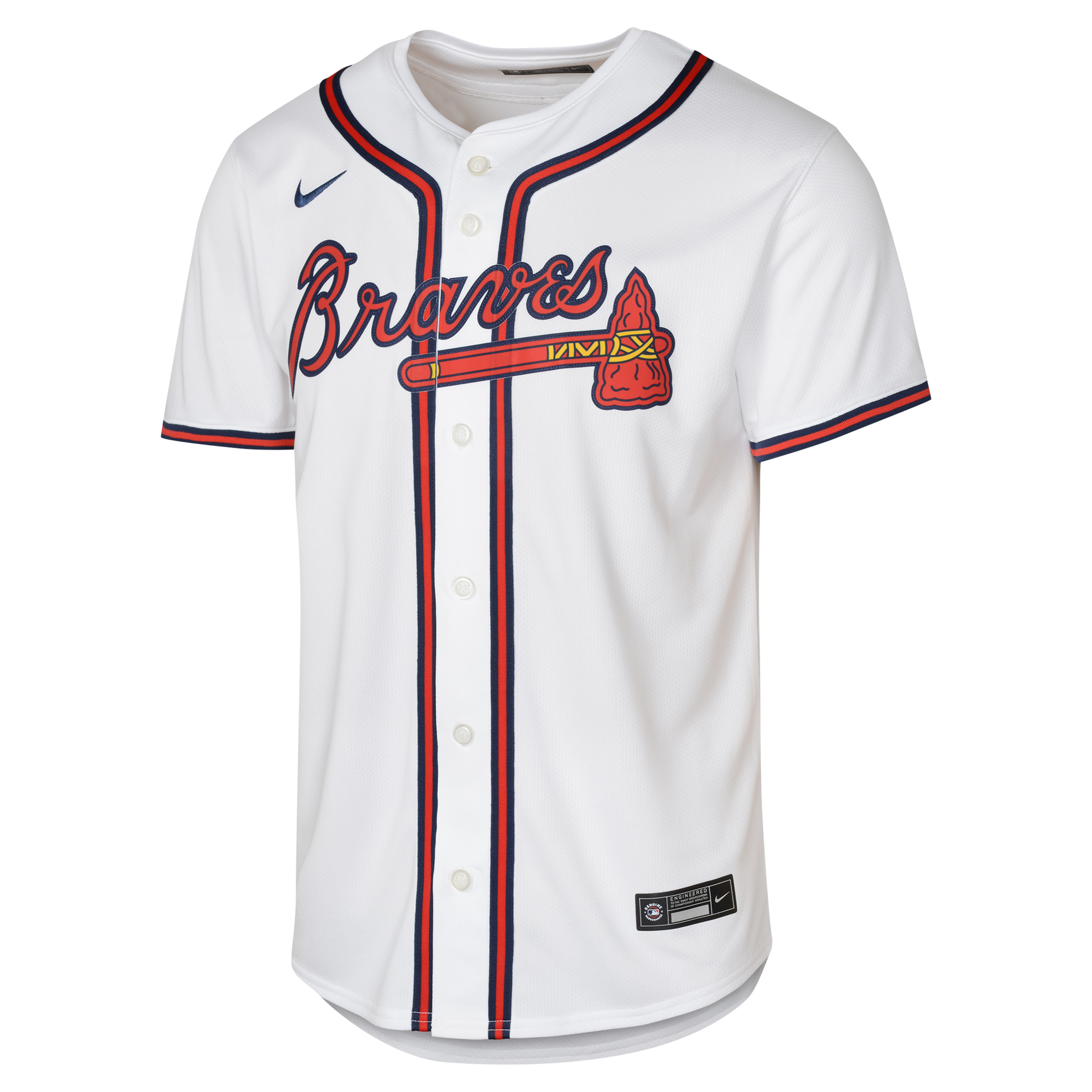 Ronald Acuña Jr. Atlanta Braves Nike Youth Home Limited Player Jersey – White