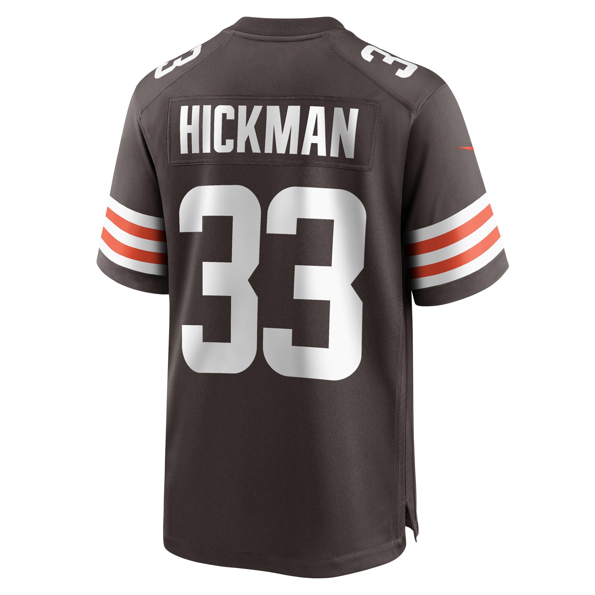 Ronnie Hickman Cleveland Browns Nike Team Game Jersey – Brown Clowdercats