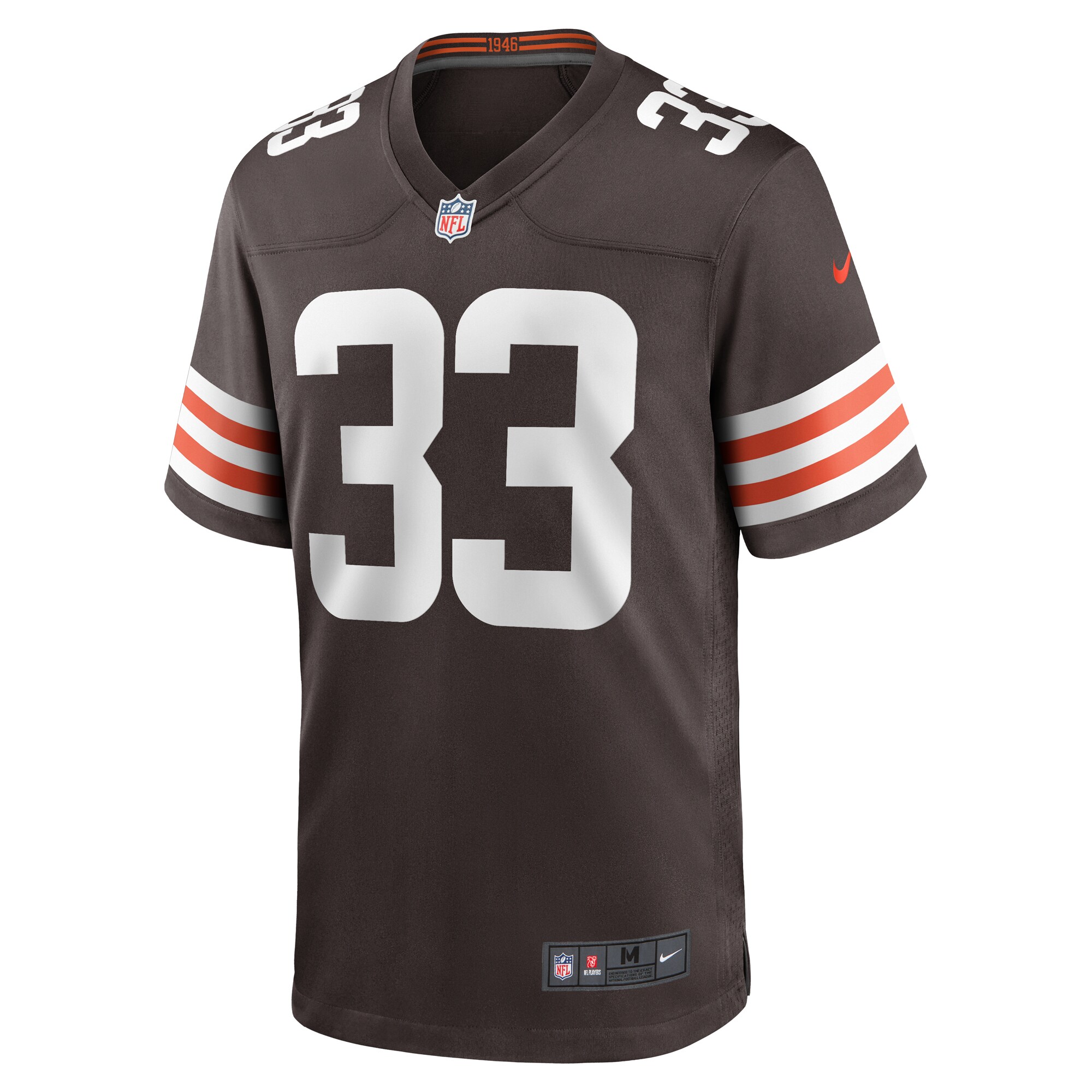 Ronnie Hickman Cleveland Browns Nike Team Game Jersey – Brown Clowdercats