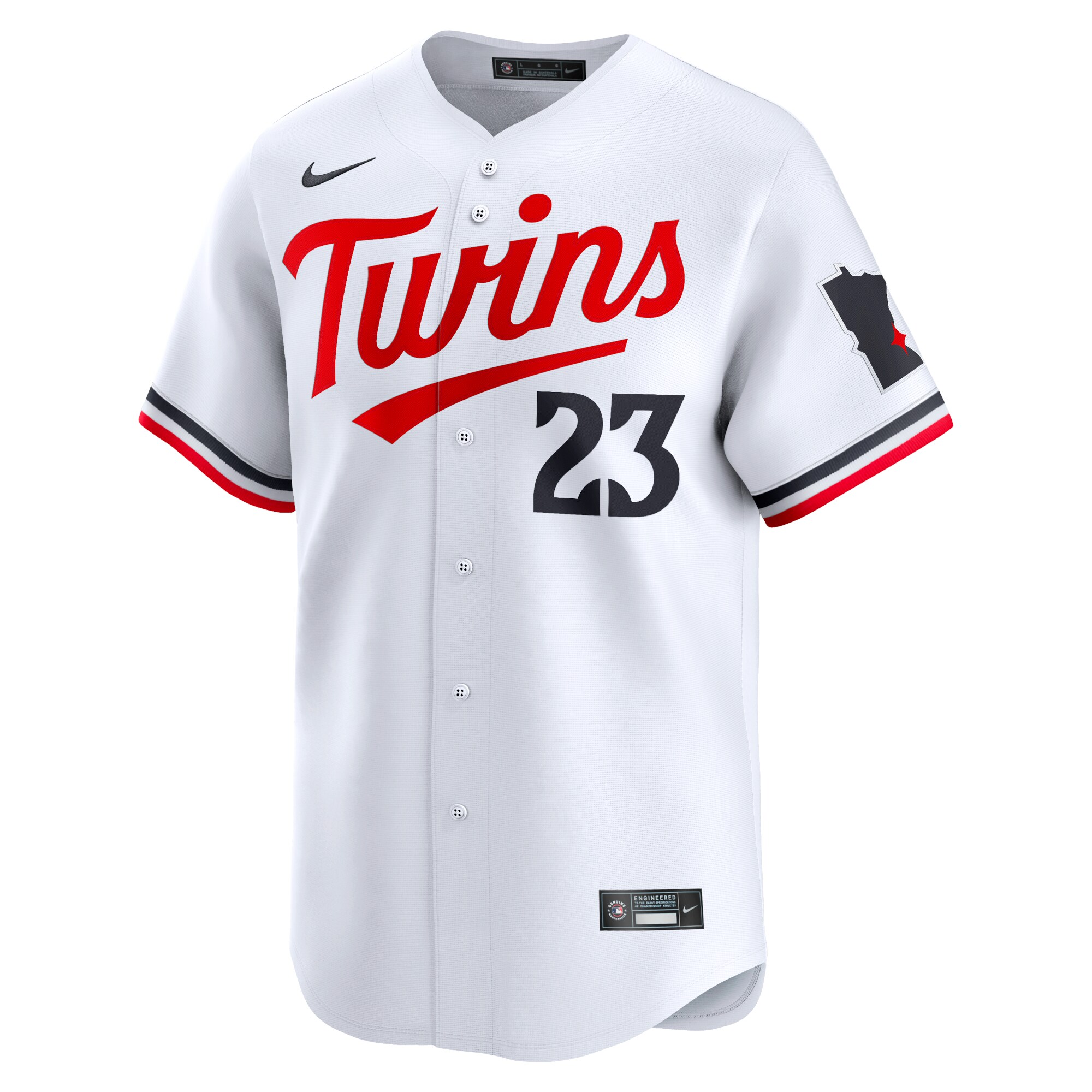 Royce Lewis Minnesota Twins Nike Home Limited Player Jersey – White