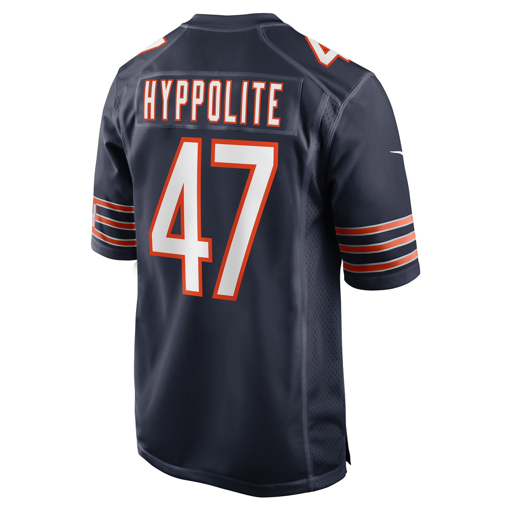 Ruben Hyppolite II Chicago Bears Nike Team Game Jersey – Navy Clowdercats
