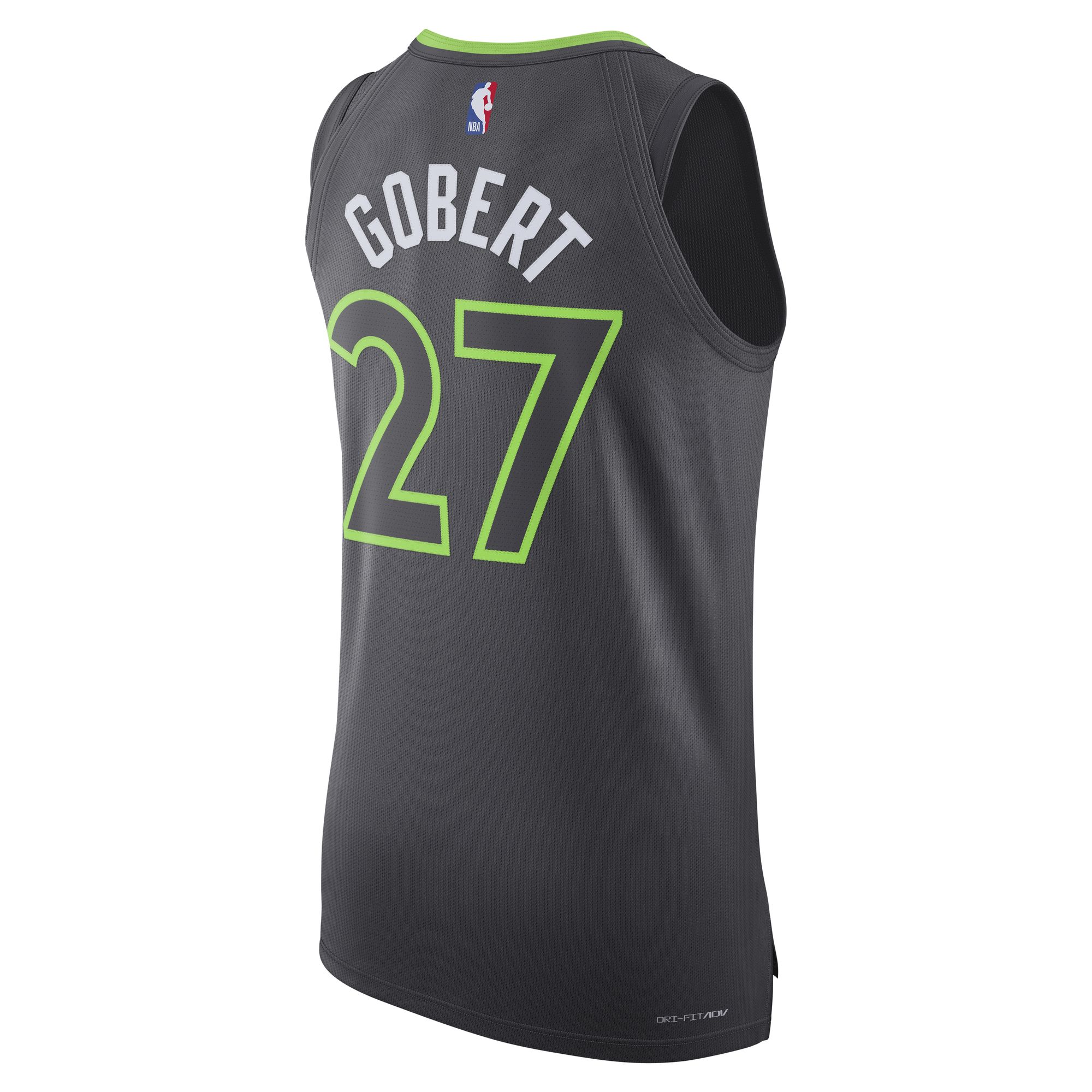Rudy Gobert Minnesota Timberwolves Jordan Brand Authentic Player Jersey – Statement Edition – Anthracite Clowdercats