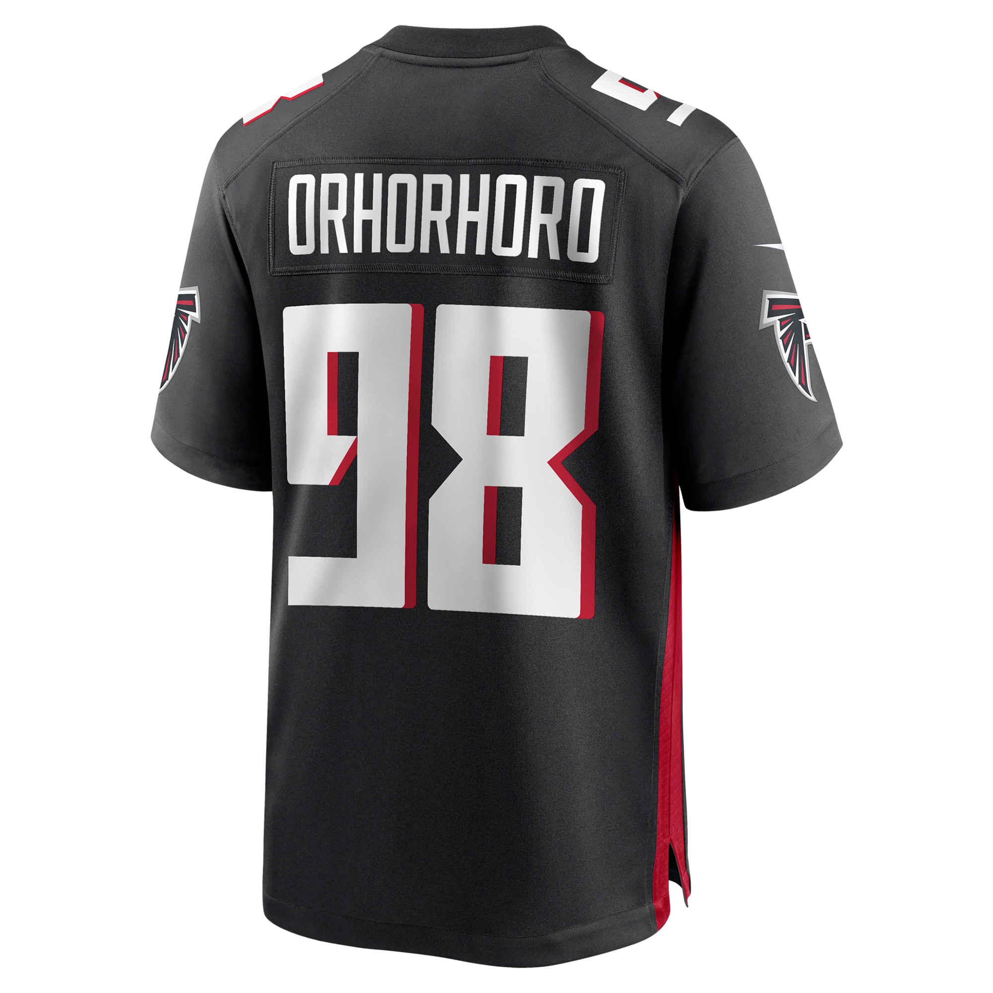 Ruke Orhorhoro Atlanta Falcons Nike Team Game Jersey – Black Clowdercats