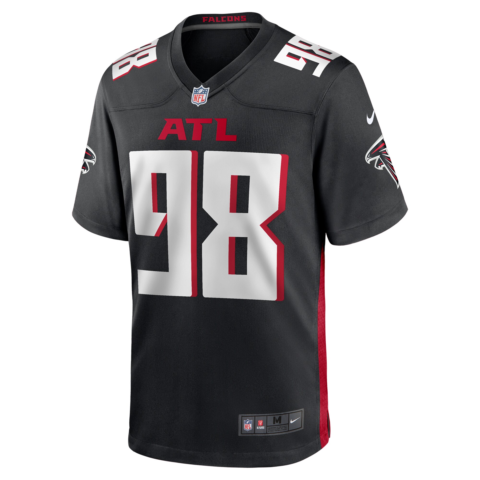 Ruke Orhorhoro Atlanta Falcons Nike Team Game Jersey – Black Clowdercats