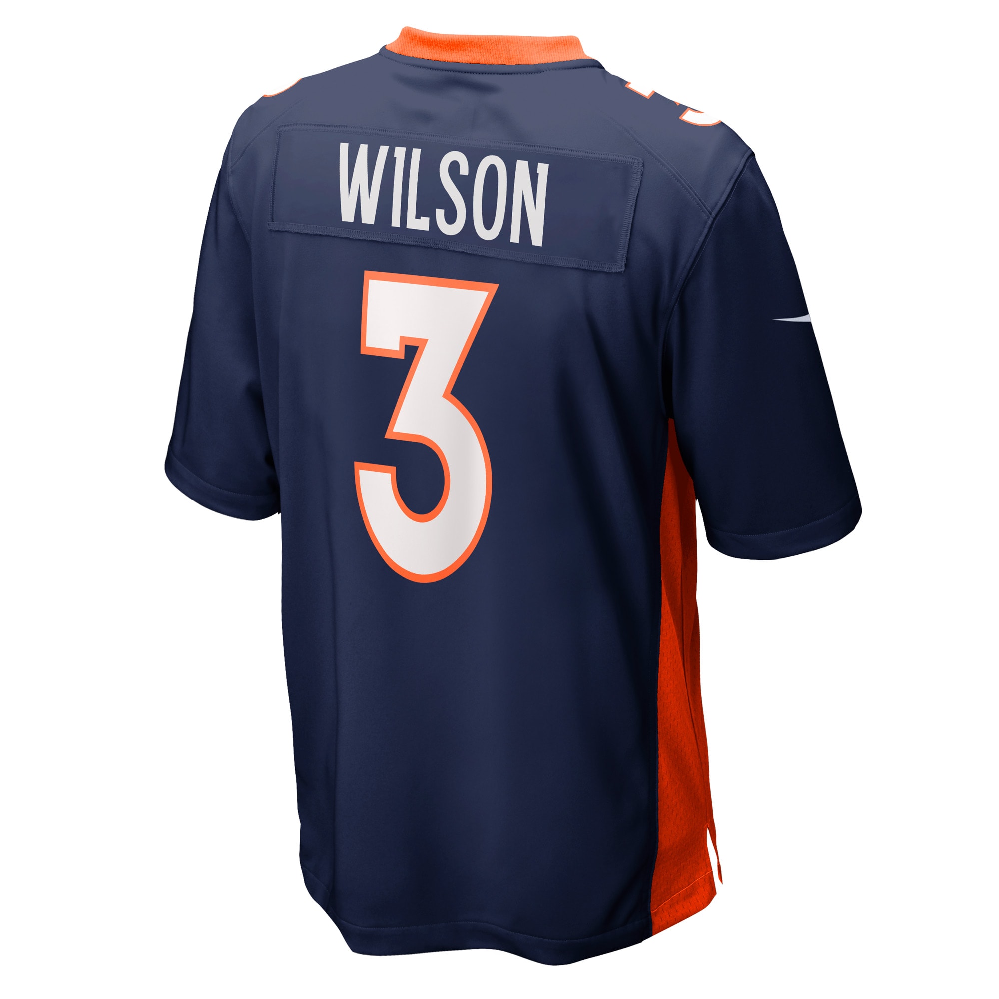 Russell Wilson Denver Broncos Nike Alternate Game Jersey – Navy Clowdercats