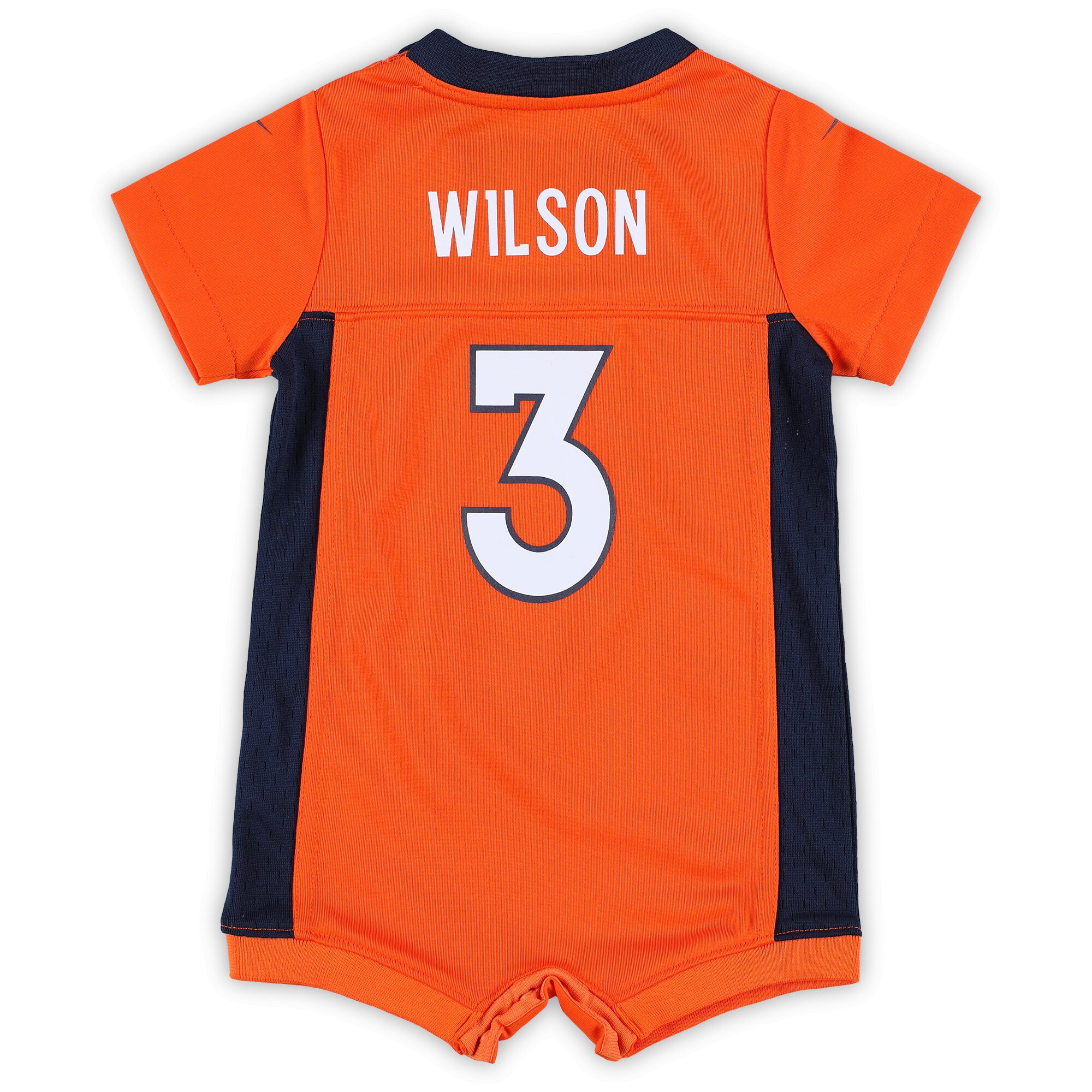 Russell Wilson Denver Broncos Nike Newborn & Infant Game Romper Jersey – Orange Clowdercats