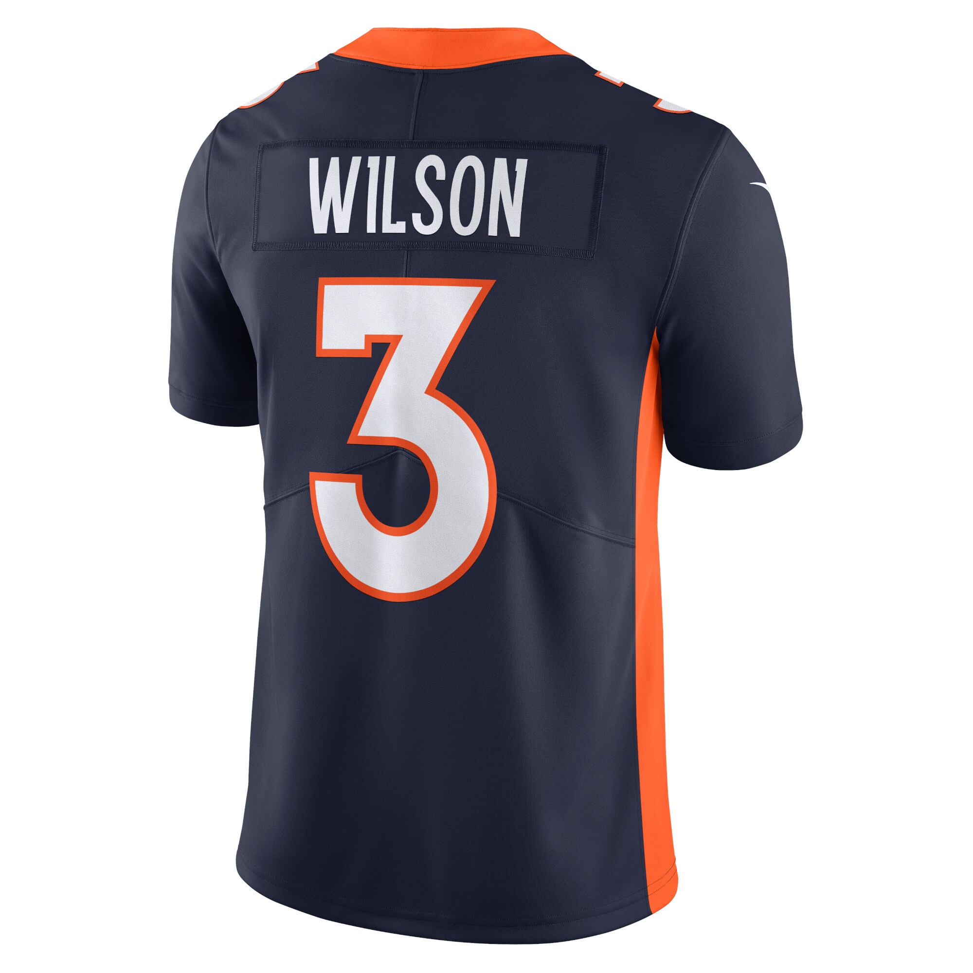 Russell Wilson Denver Broncos Nike Vapor Untouchable Limited Jersey – Navy Clowdercats