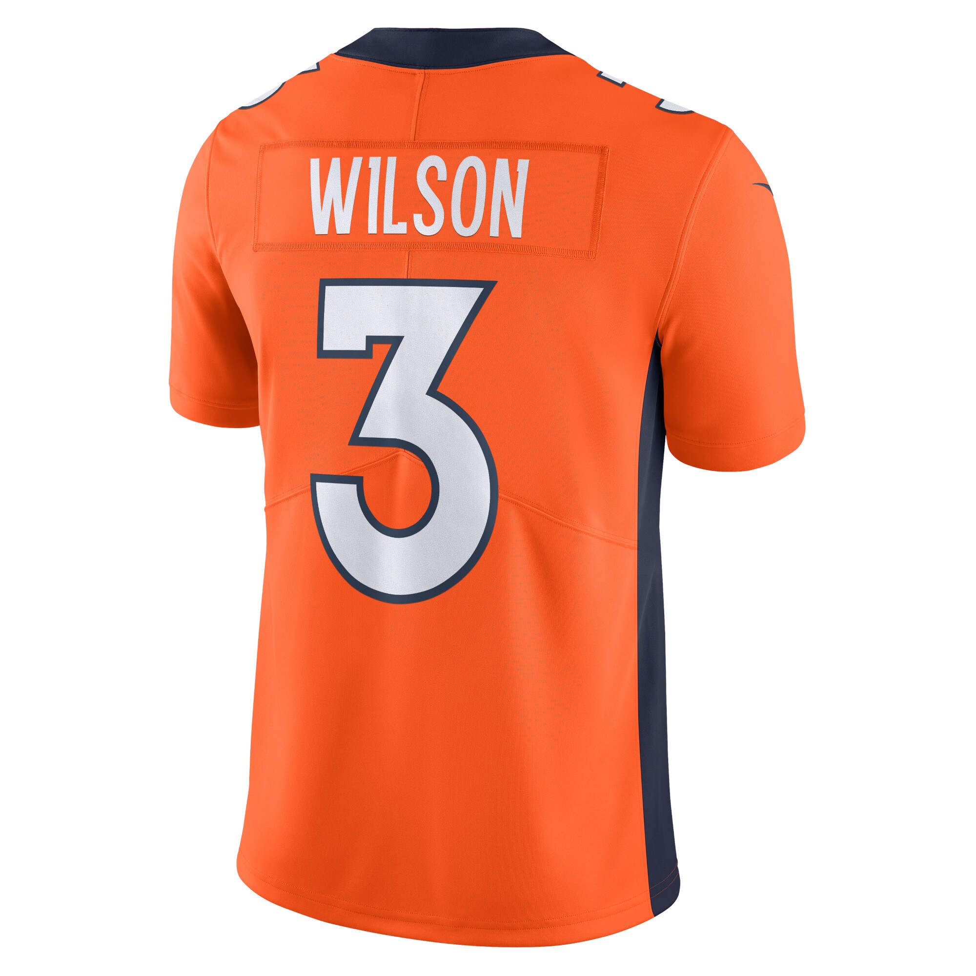 Russell Wilson Denver Broncos Nike Vapor Untouchable Limited Jersey – Orange Clowdercats