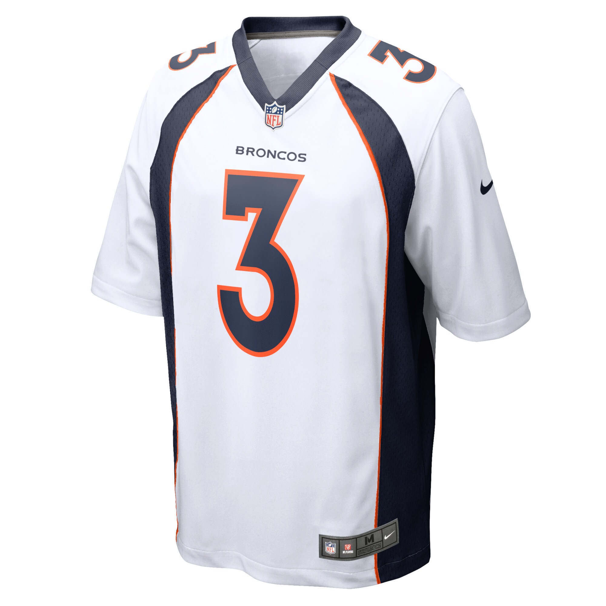 Russell Wilson Denver Broncos Nike Youth Game Jersey – White Clowdercats