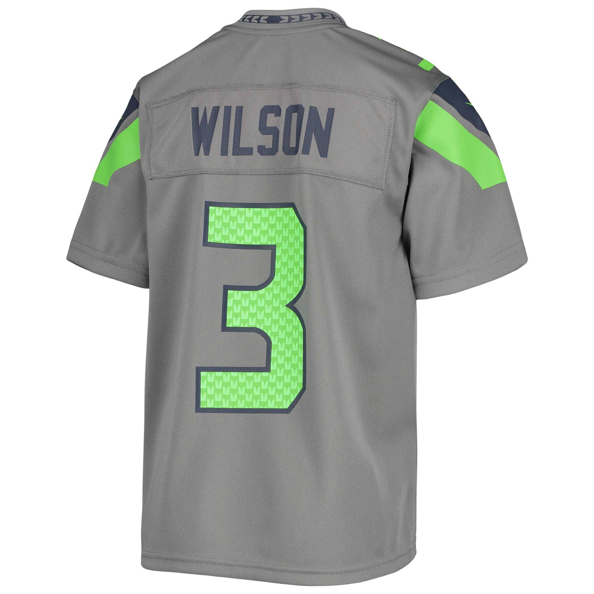 Russell Wilson Seattle Seahawks Nike Youth Inverted Team Game Jersey – Gray Clowdercats