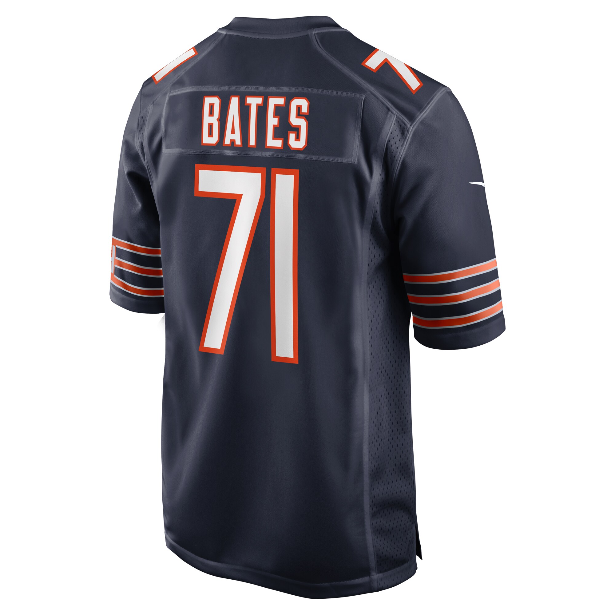 Ryan Bates Chicago Bears Nike Game Jersey – Navy Clowdercats
