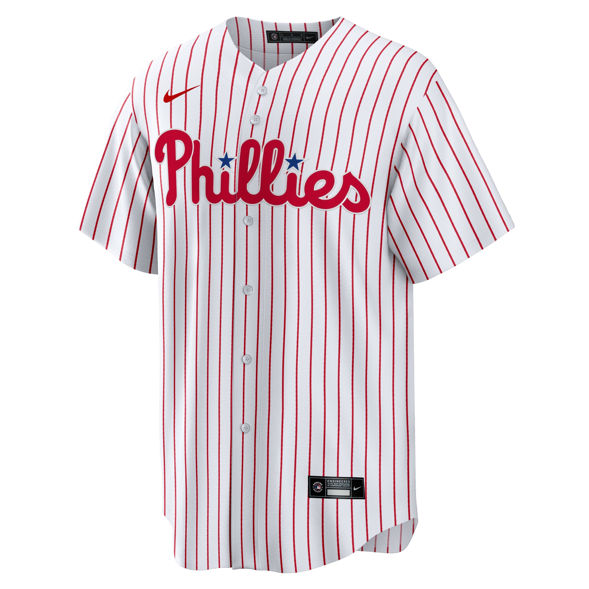Ryan Howard Philadelphia Phillies Nike Replica Player Jersey – White