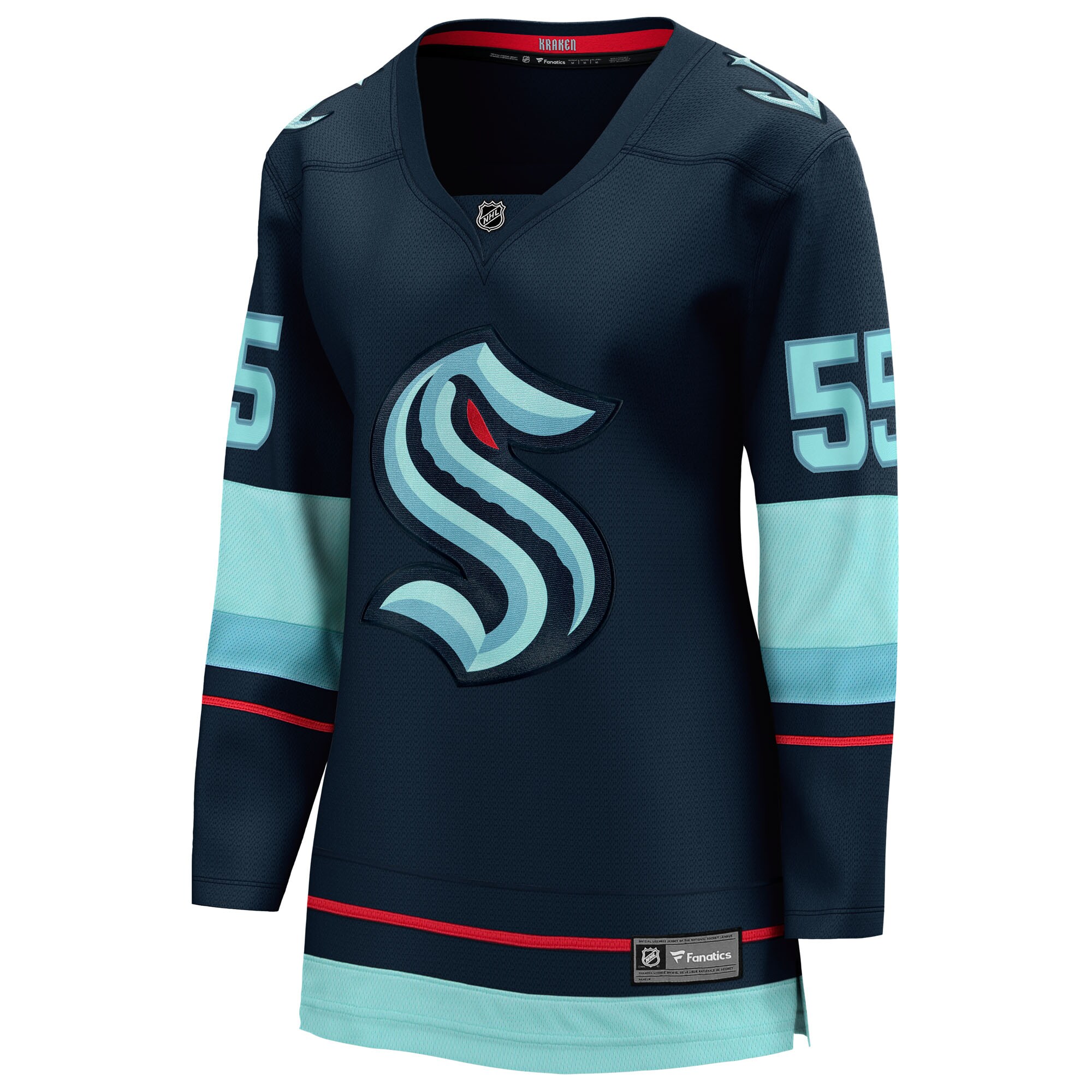 Ryan Lindgren Seattle Kraken Fanatics Women’s Home Breakaway Jersey – Deep Sea Blue Clowdercats