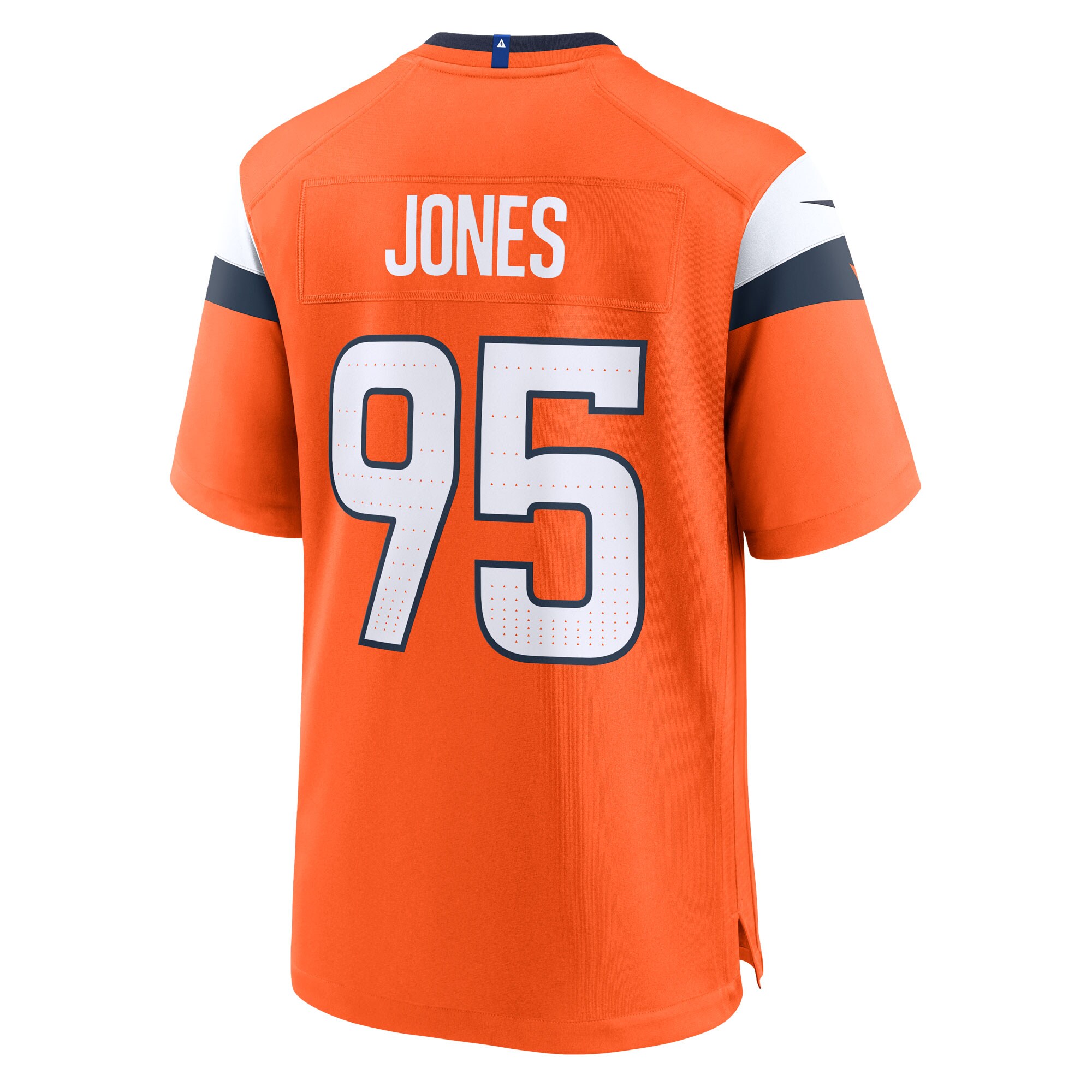 Sai’vion Jones Denver Broncos Nike Team Game Jersey – Orange Clowdercats