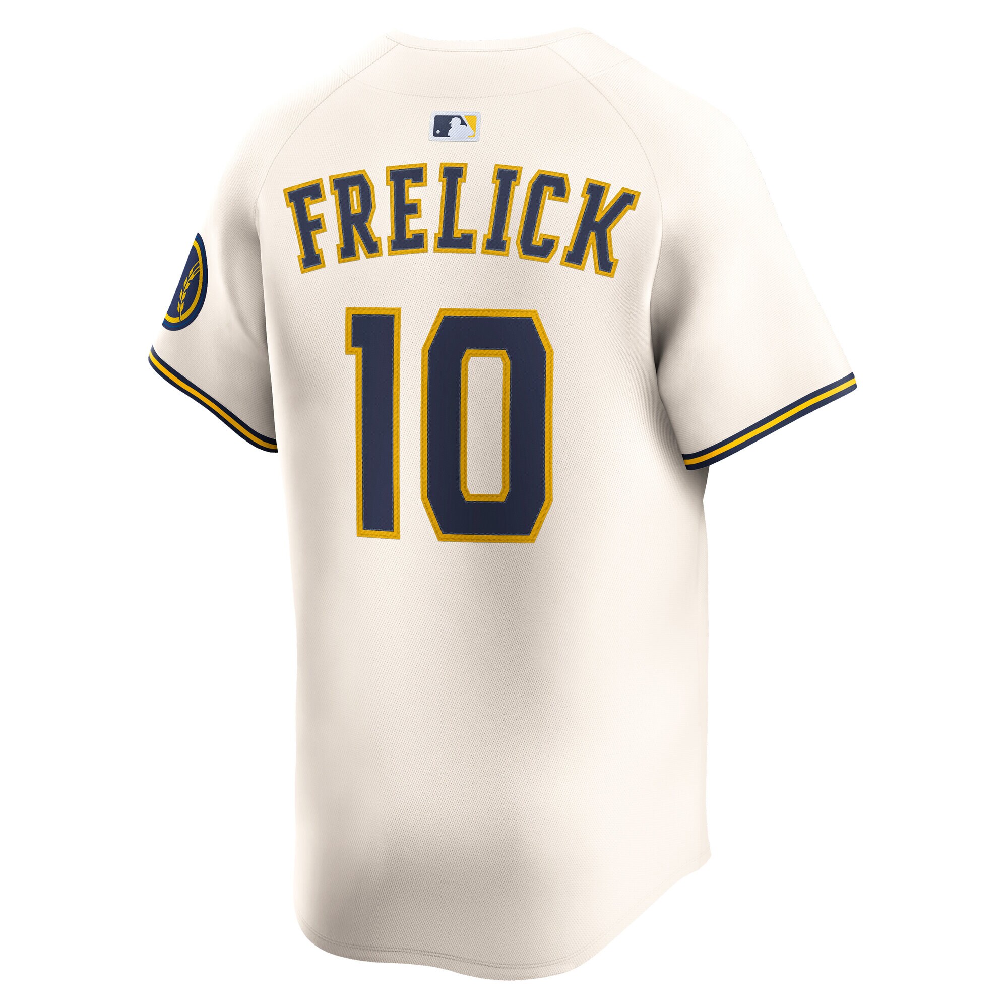 Sal Frelick Milwaukee Brewers Nike Home Limited Player Jersey – Cream