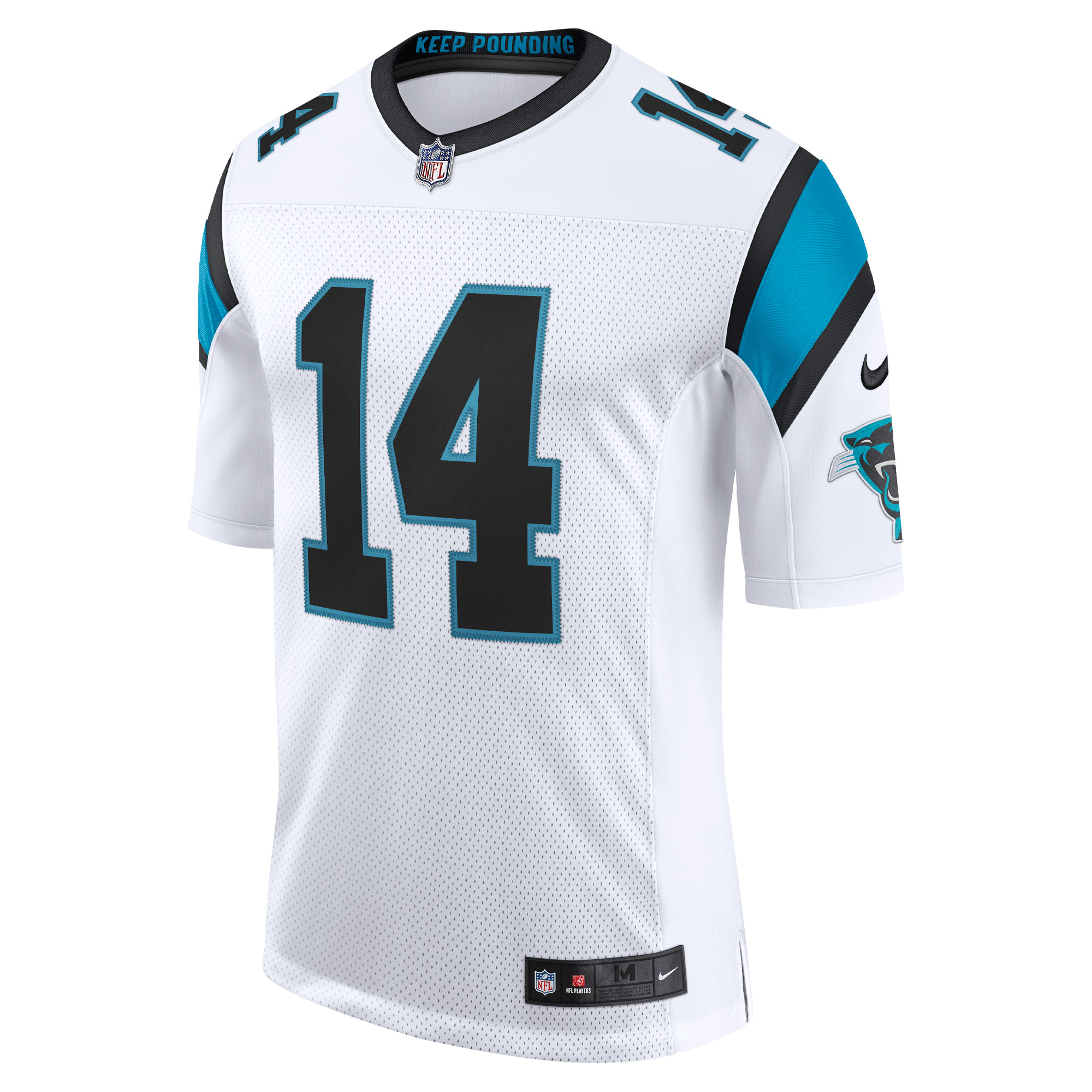 Sam Darnold Carolina Panthers Nike Vapor Limited Jersey – White Clowdercats