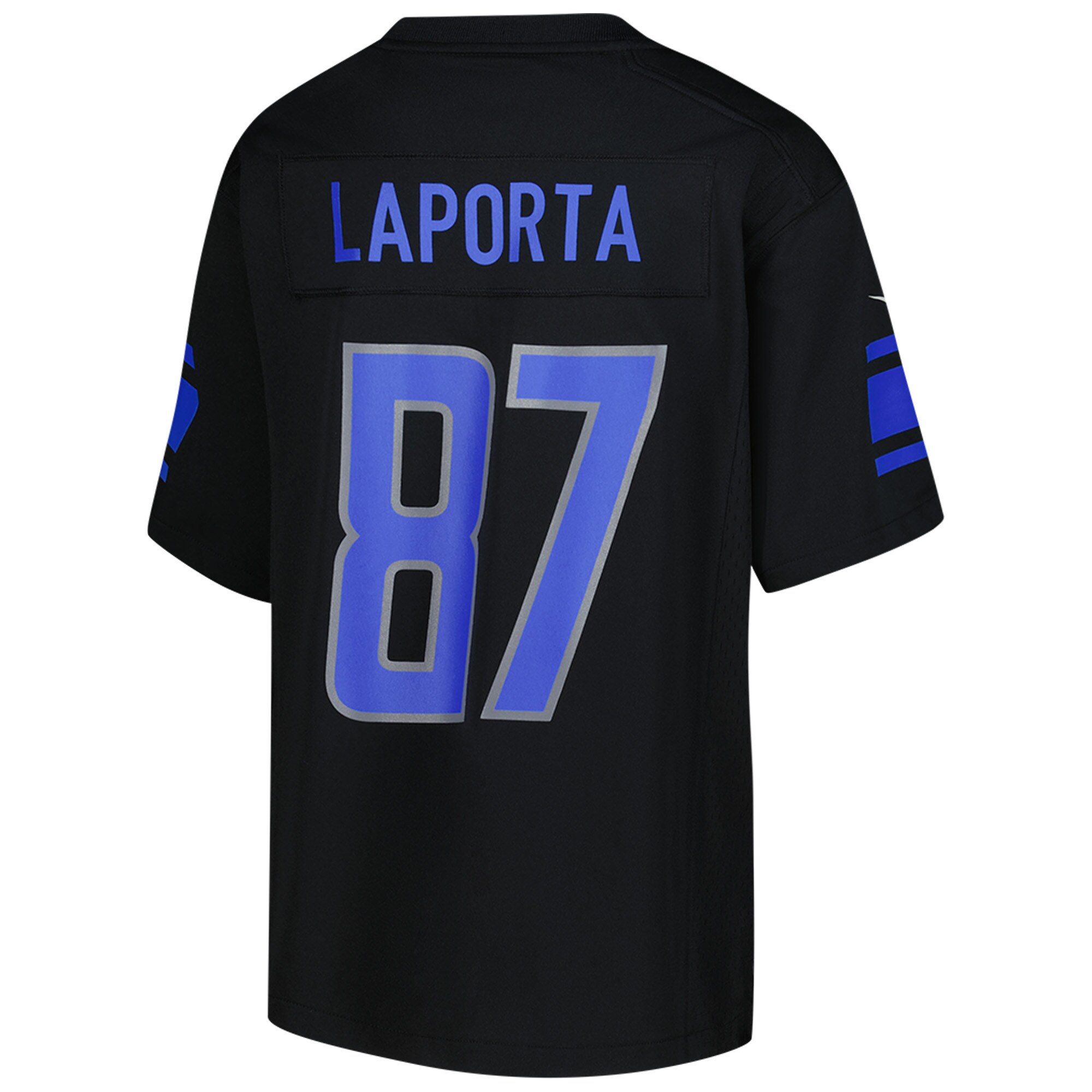 Sam LaPorta Detroit Lions Nike Youth Game Jersey – Black Clowdercats