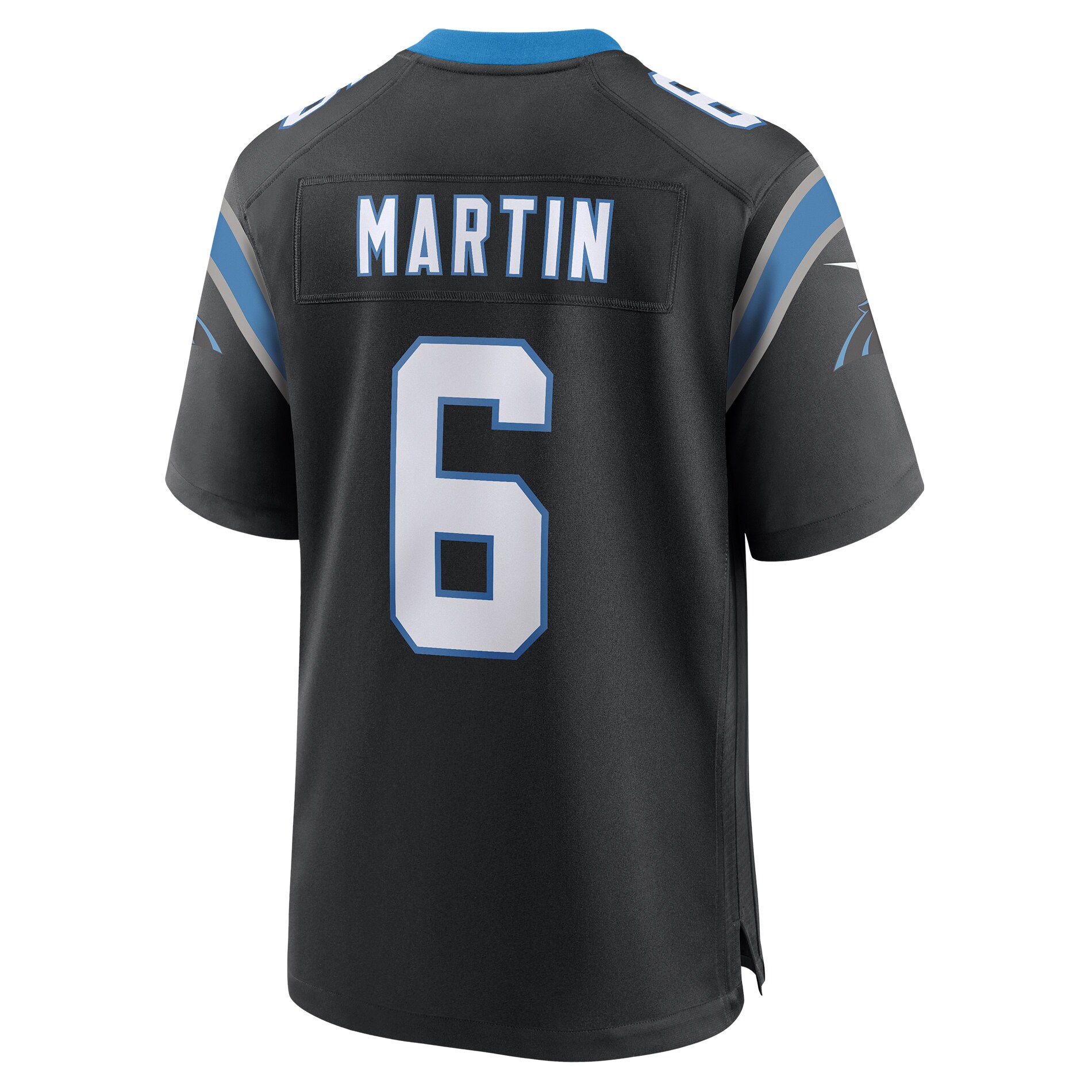 Sam Martin Carolina Panthers Nike Team Game Jersey – Black Clowdercats