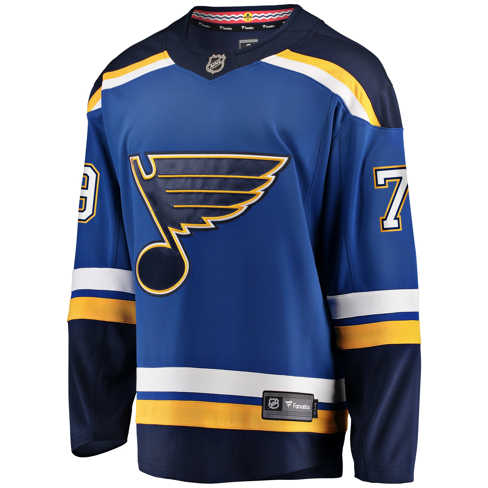 Sammy Blais St. Louis Blues Fanatics Home Breakaway Jersey – Blue Clowdercats