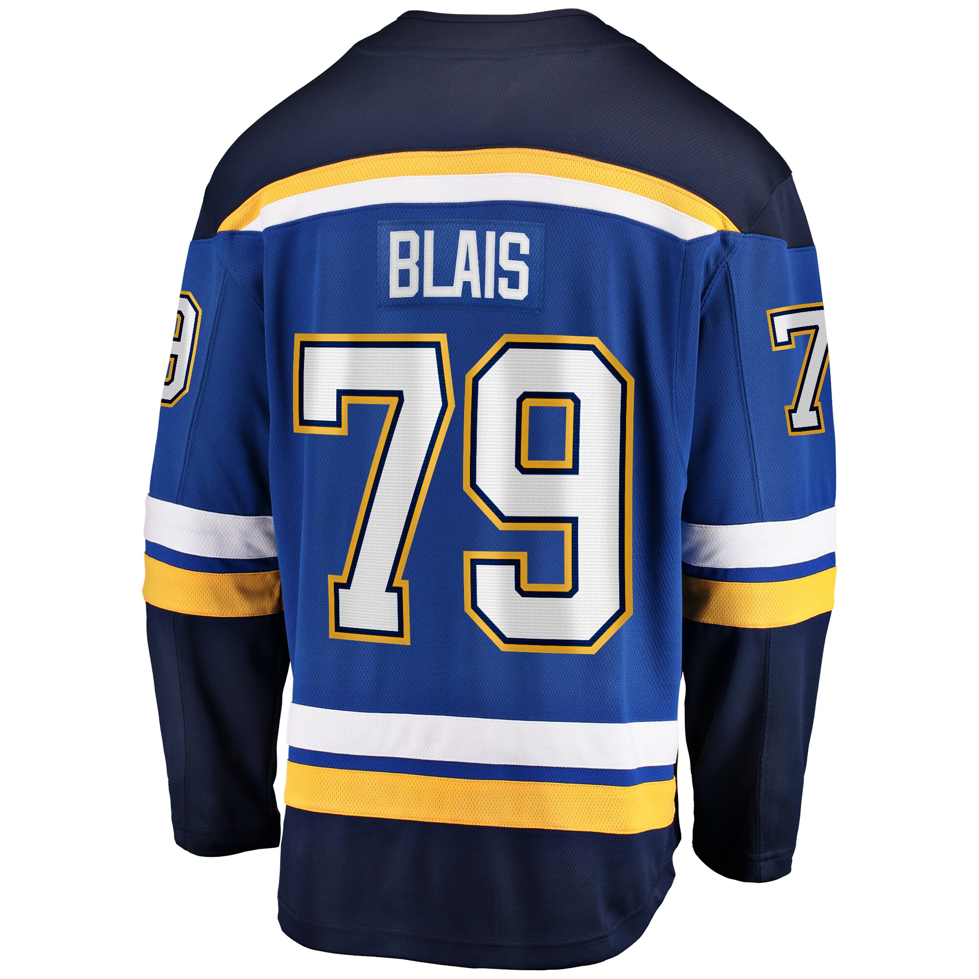 Sammy Blais St. Louis Blues Fanatics Home Breakaway Jersey – Blue Clowdercats
