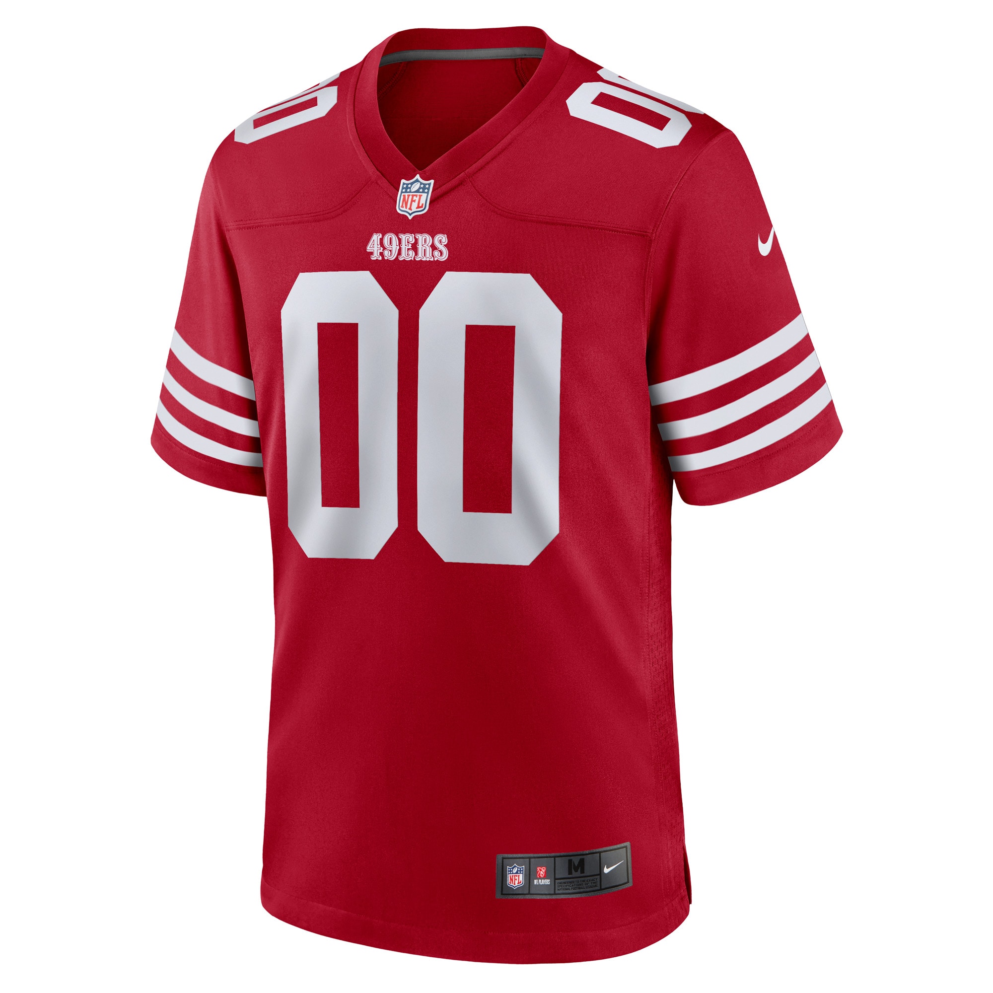 San Francisco 49ers Nike Custom Jersey – Scarlet Clowdercats