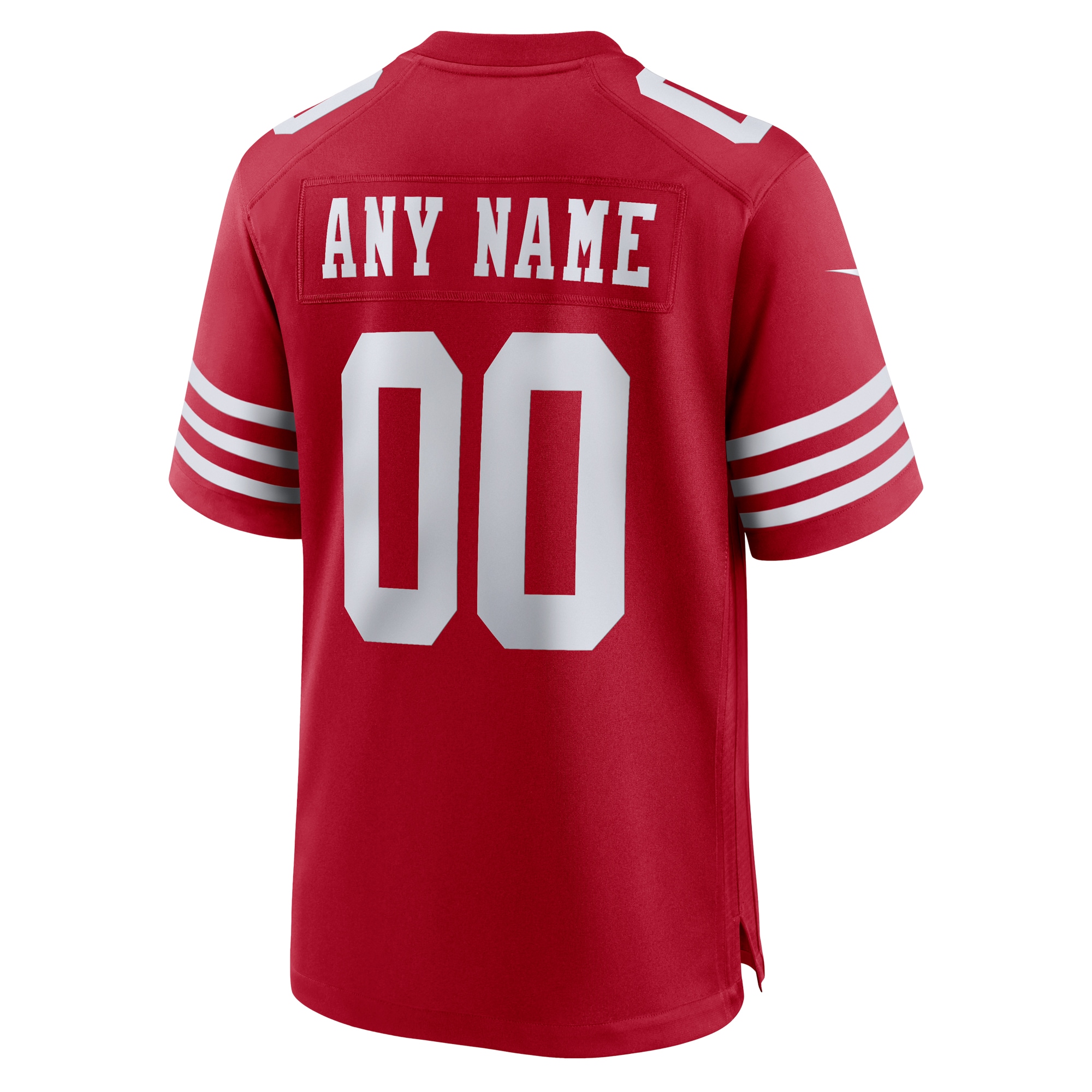 San Francisco 49ers Nike Custom Jersey – Scarlet Clowdercats