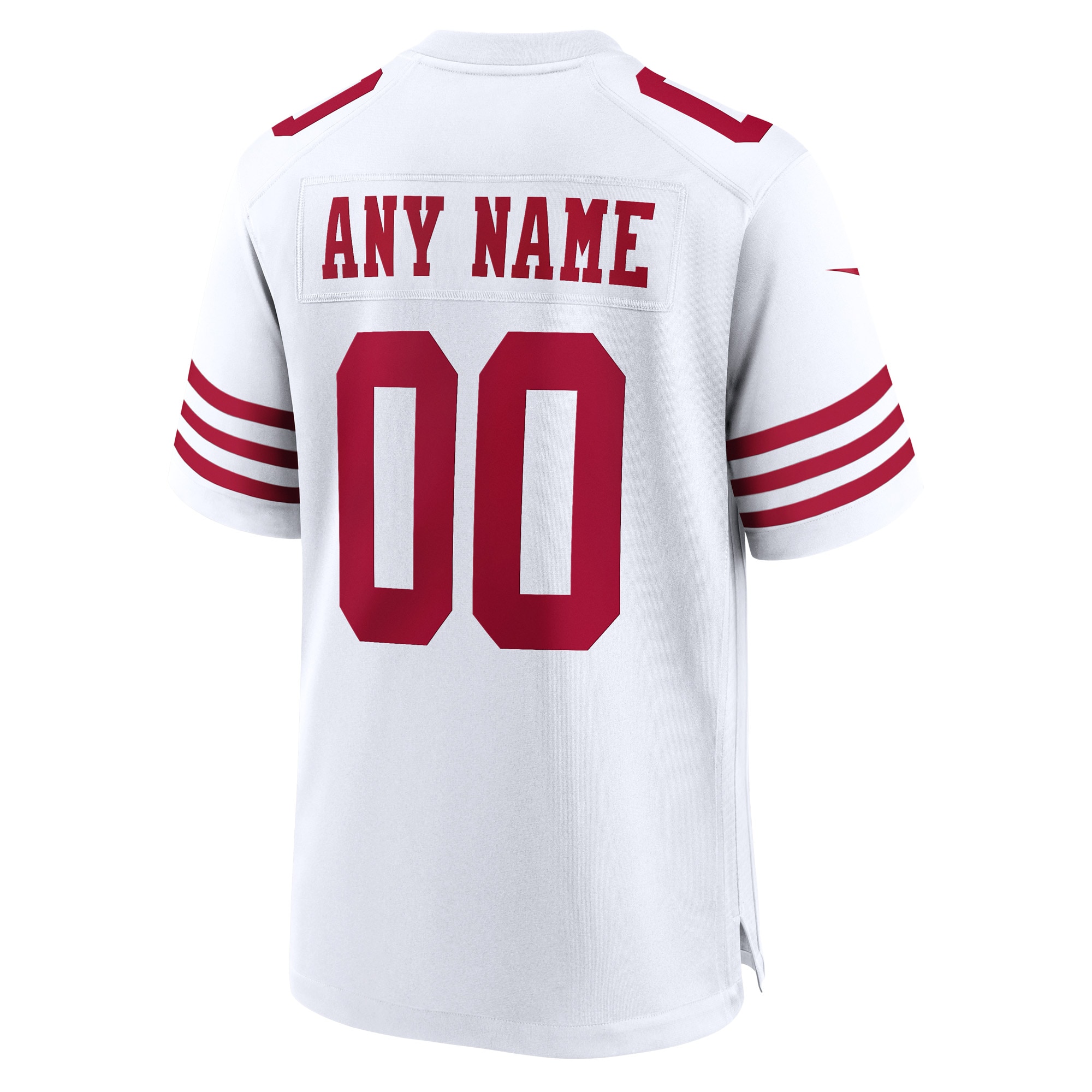 San Francisco 49ers Nike Game Custom Player Jersey – White Clowdercats