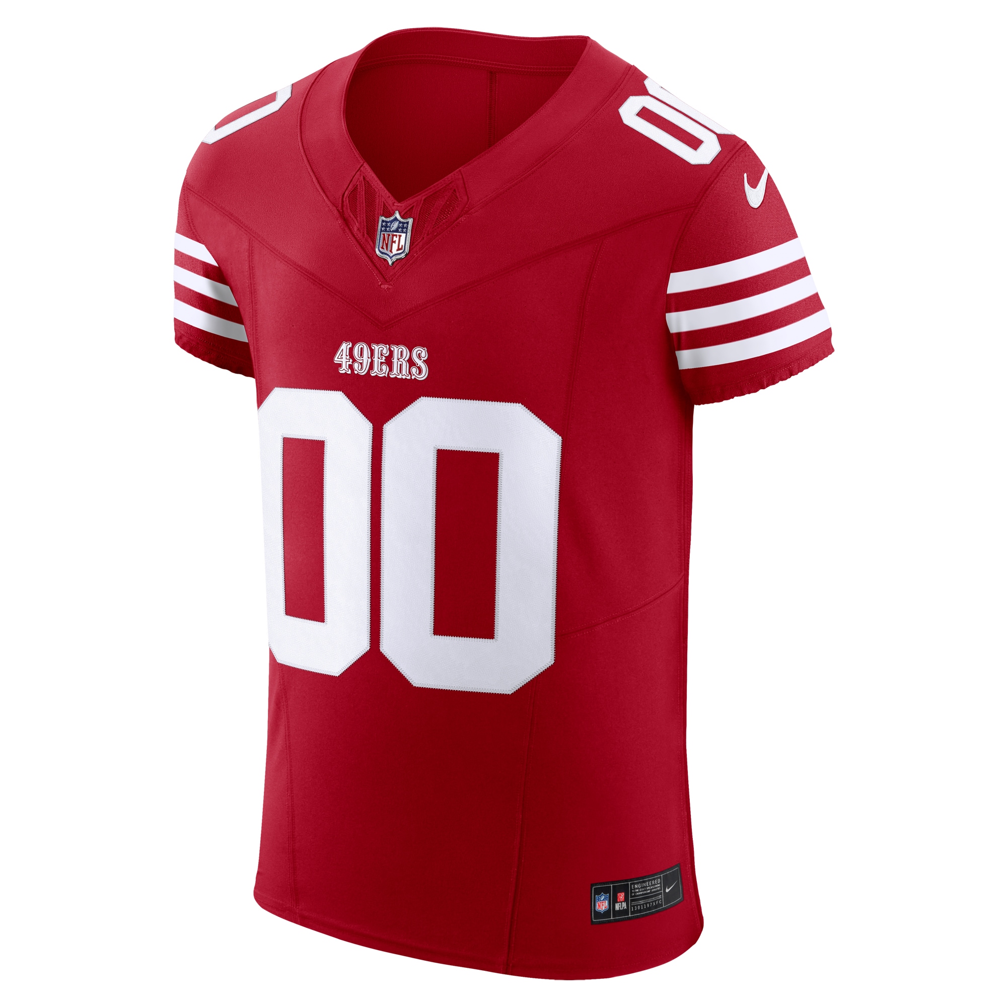 San Francisco 49ers Nike Vapor F.U.S.E. Elite Custom Jersey – Scarlet Clowdercats