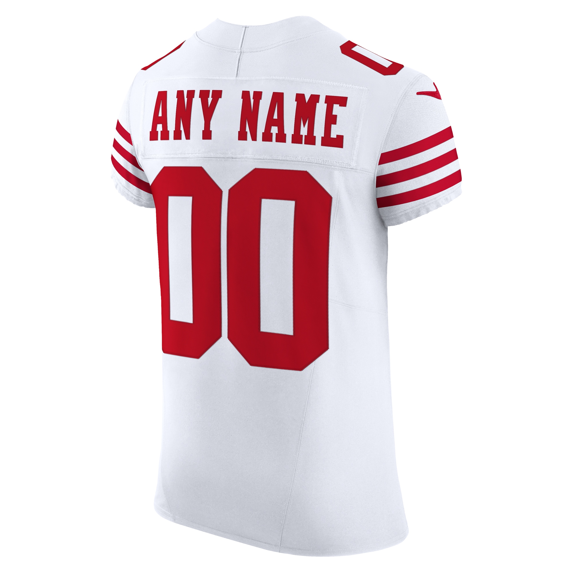 San Francisco 49ers Nike Vapor F.U.S.E. Elite Custom Jersey – White Clowdercats