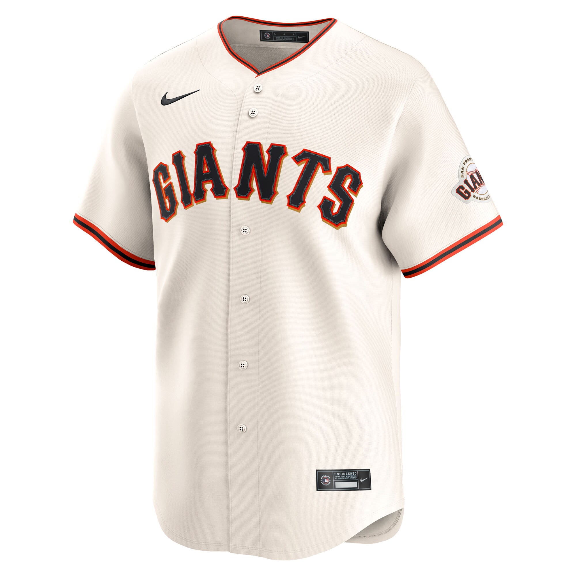San Francisco Giants Nike Home Limited Pick-A-Player Retired Roster Jersey – Cream