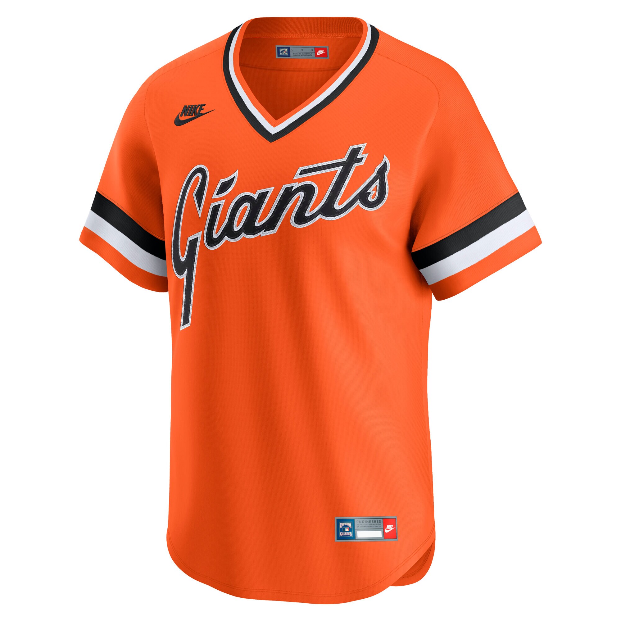 San Francisco Giants Nike Throwback Cooperstown Collection Limited Jersey – Orange