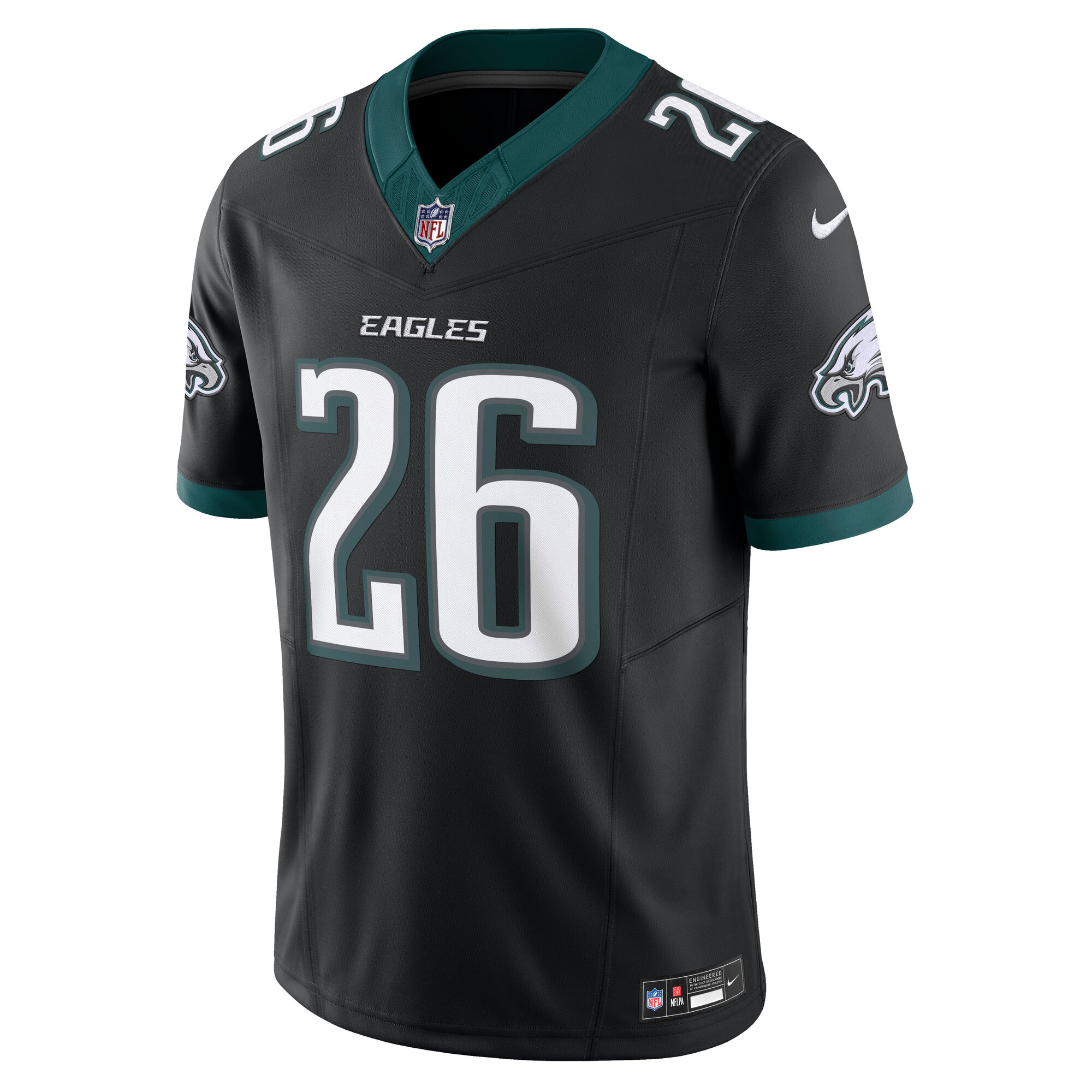Saquon Barkley Philadelphia Eagles Nike Vapor F.U.S.E. Limited Jersey – Black Clowdercats