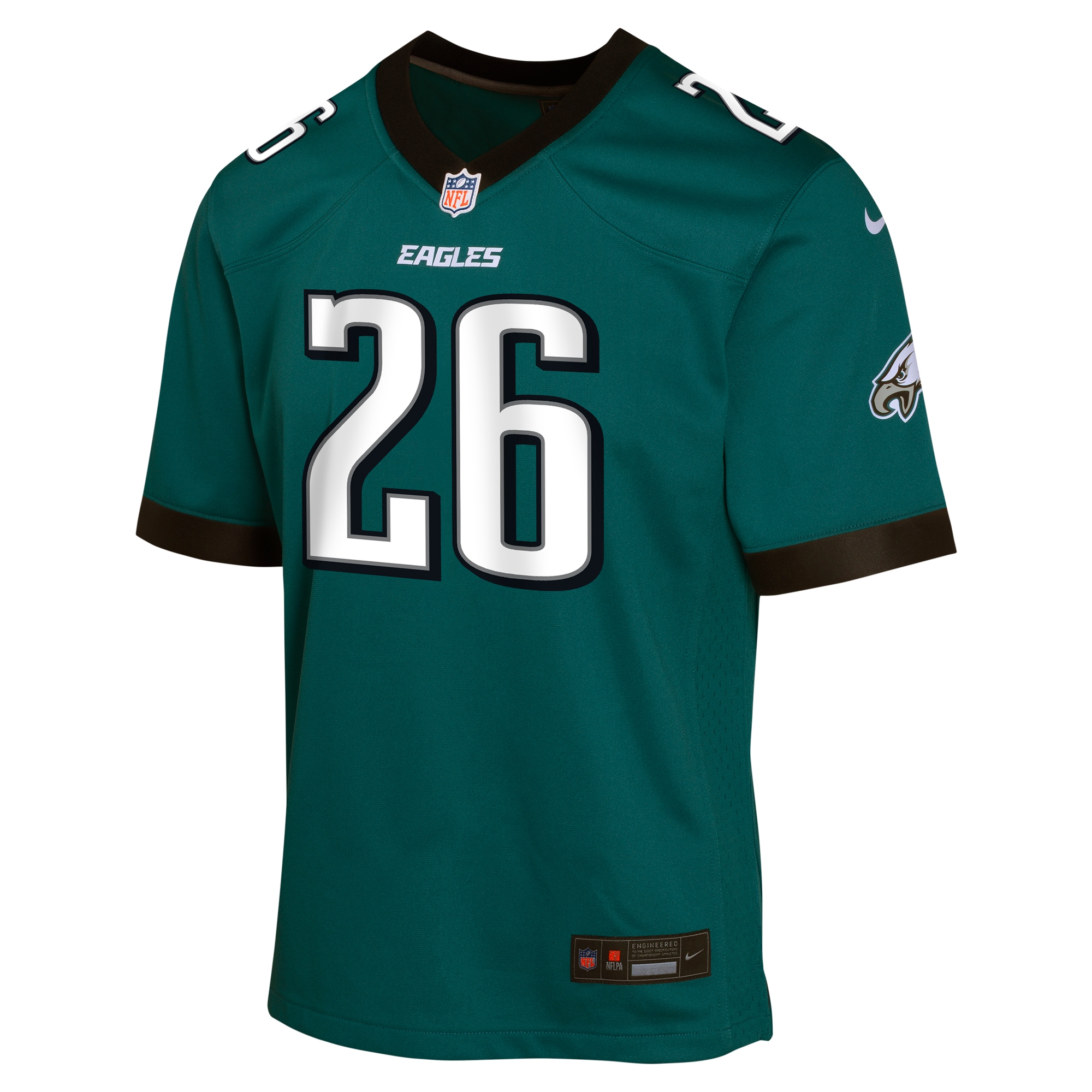 Saquon Barkley Philadelphia Eagles Nike Youth Game Jersey – Green Clowdercats