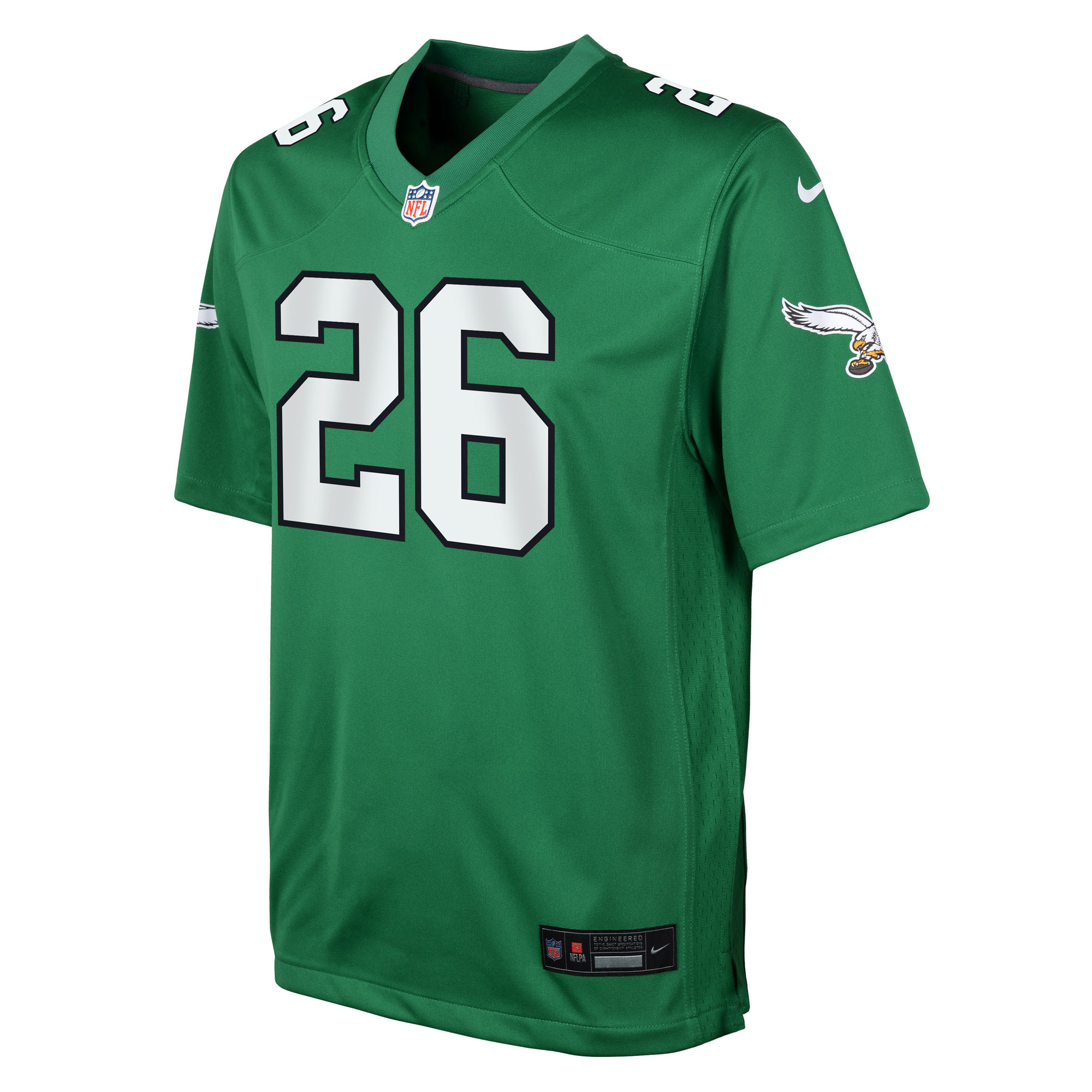 Saquon Barkley Philadelphia Eagles Nike Youth Game Jersey – Kelly Green Clowdercats