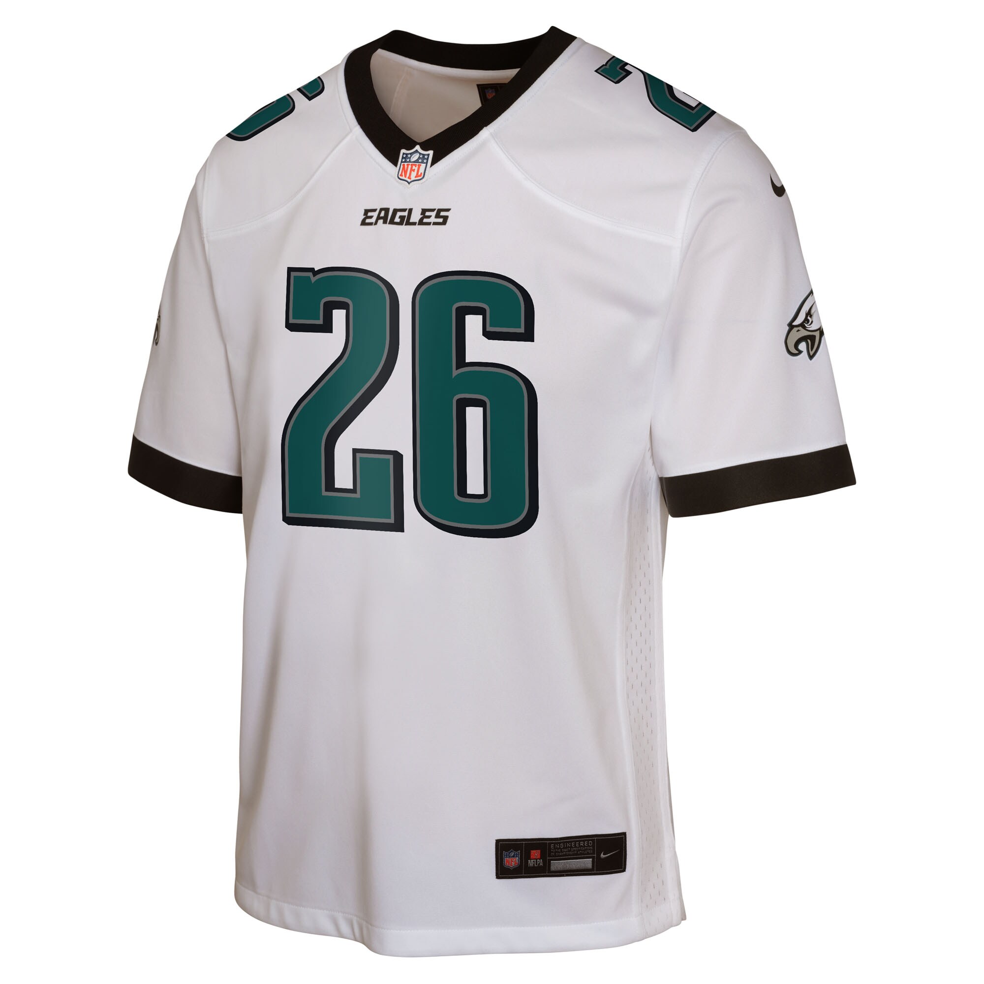 Saquon Barkley Philadelphia Eagles Nike Youth Game Jersey – White Clowdercats